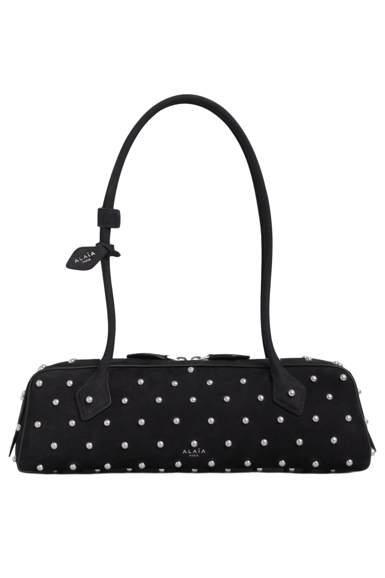 Alaia Le Teckel Medium Bag In Nubuk