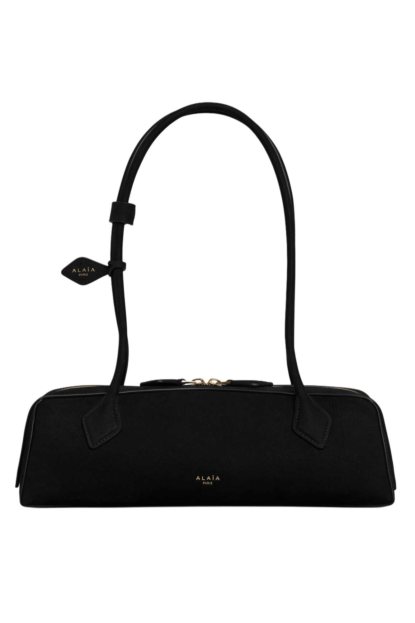 Alaia Le Teckel Medium Bag In Nubuk Calfskin
