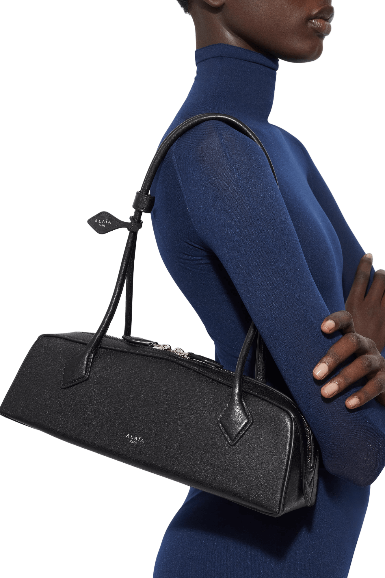 Alaia Le Teckel Medium Bag In Goatskin