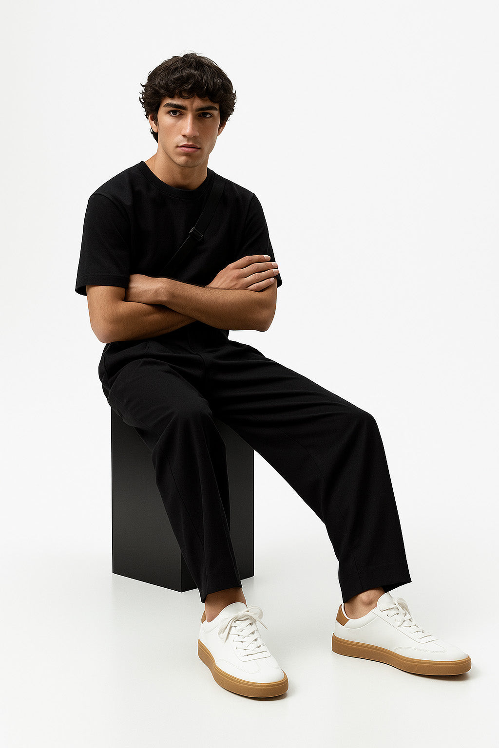 Loro Piana Men's Tennis Walk Sneakers (Deerskin)