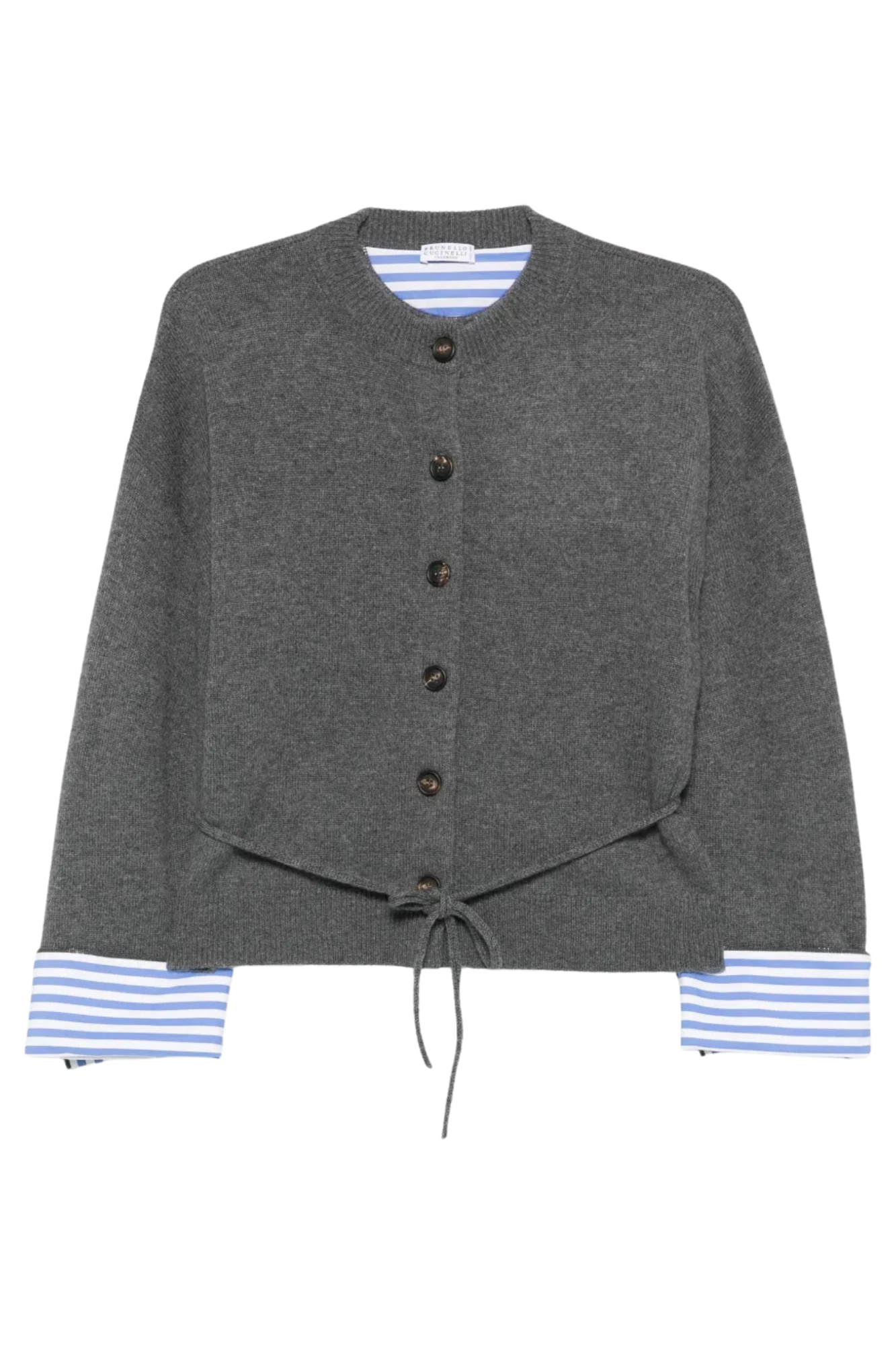 Brunello Cucinelli Women's Button-fastening Tie-waist Cardigan