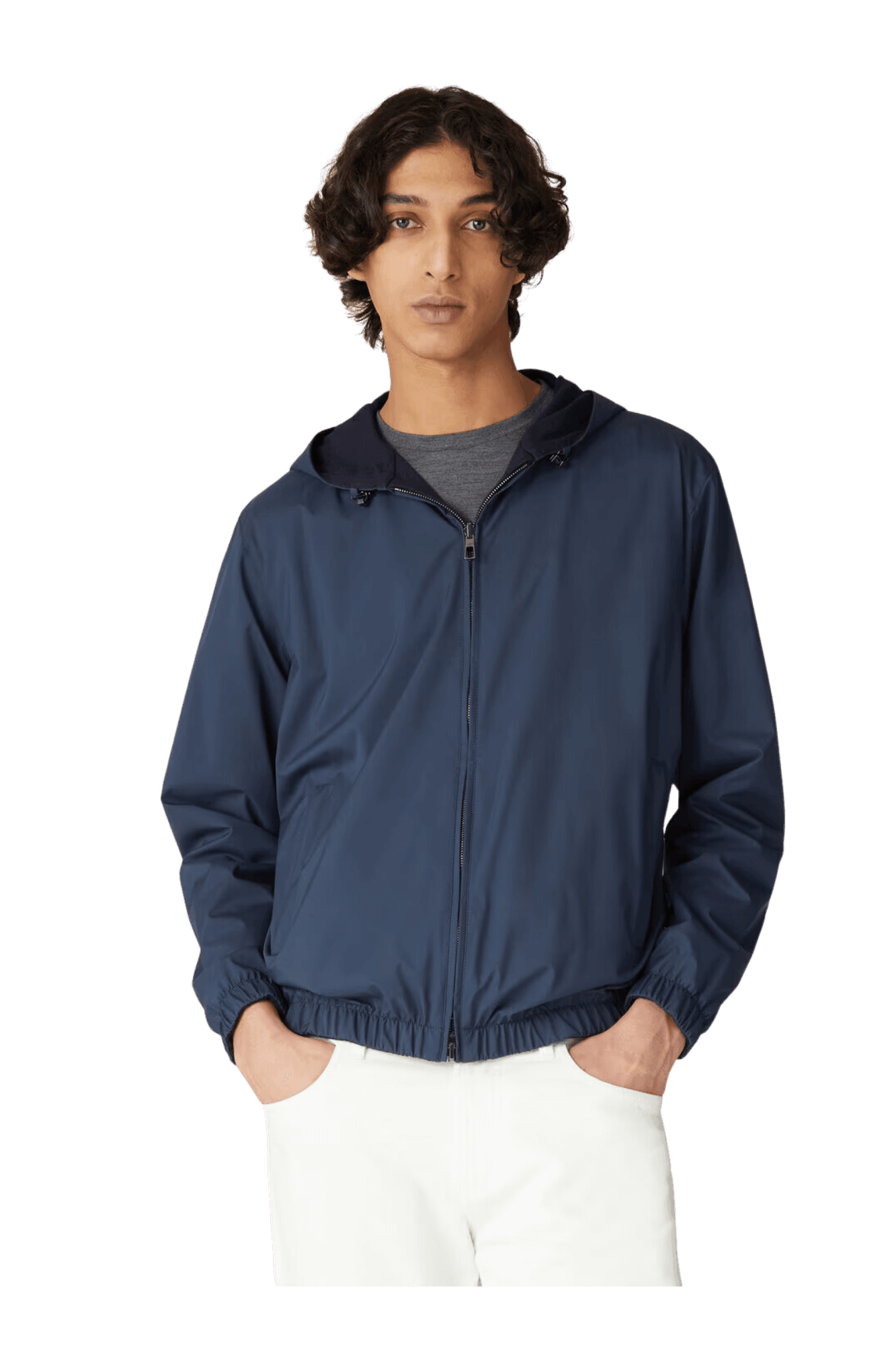 Loro Piana Men's Hood Bomber