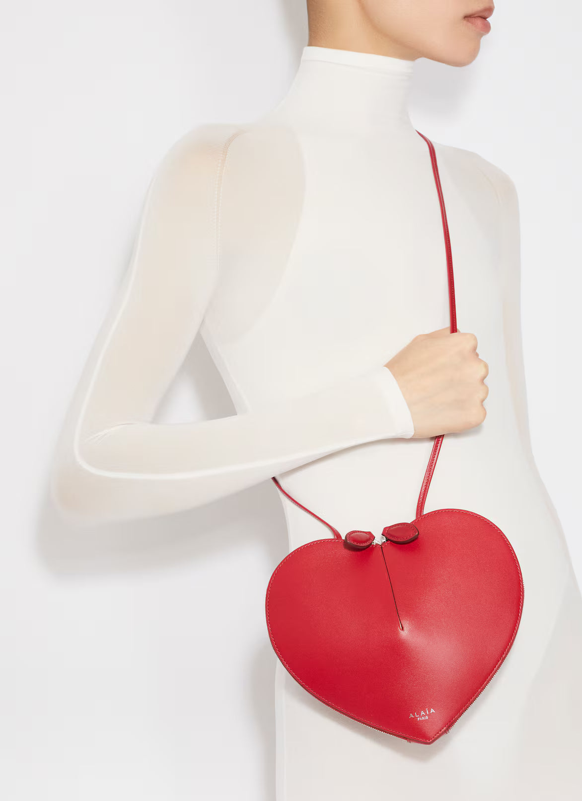 Alaia Le Coeur Bag in Calfskin