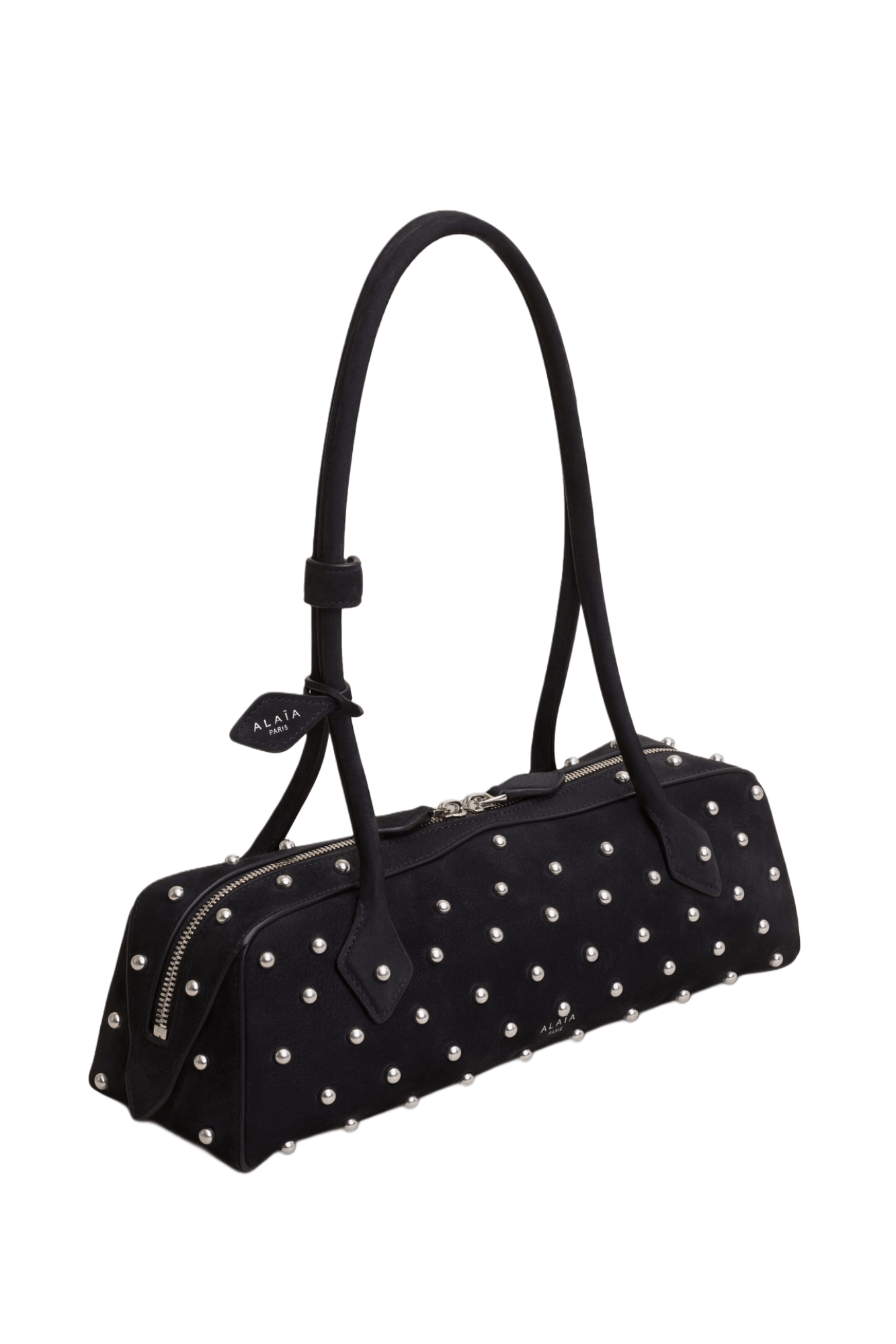 Alaia Le Teckel Medium Bag In Nubuk