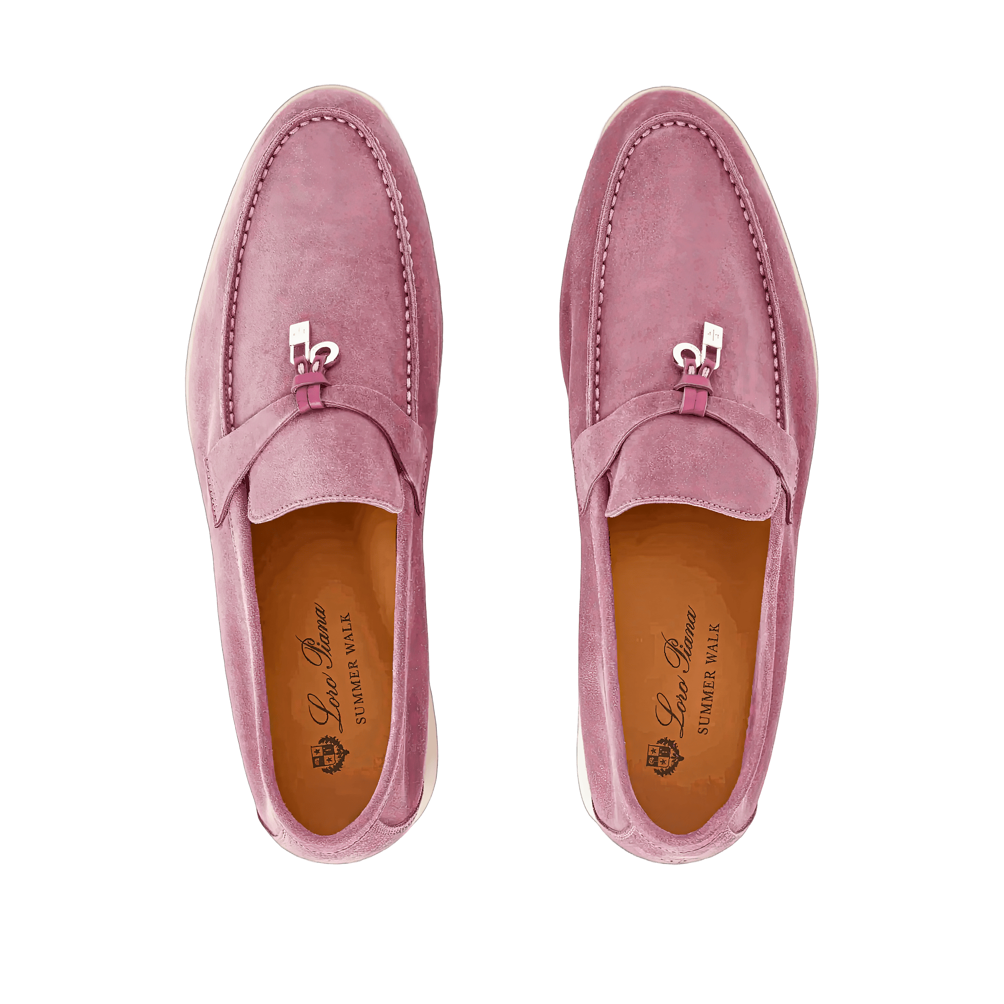 Loro Piana Mocassins Summer Charms Walk pour femmes (daim)