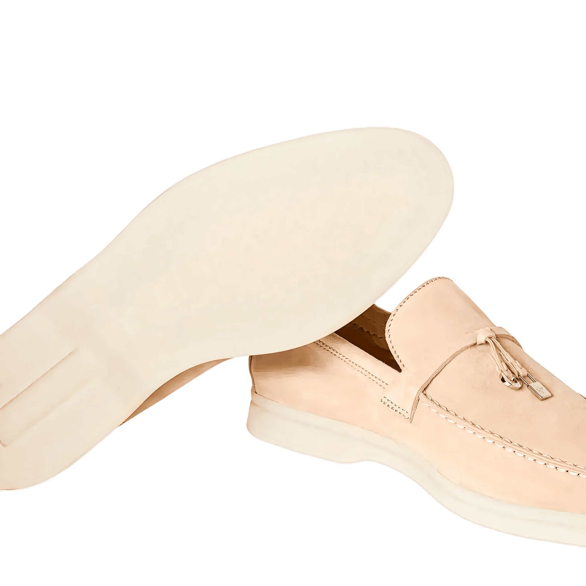 Loro Piana Mocassins Summer Charms Walk pour femmes (daim)