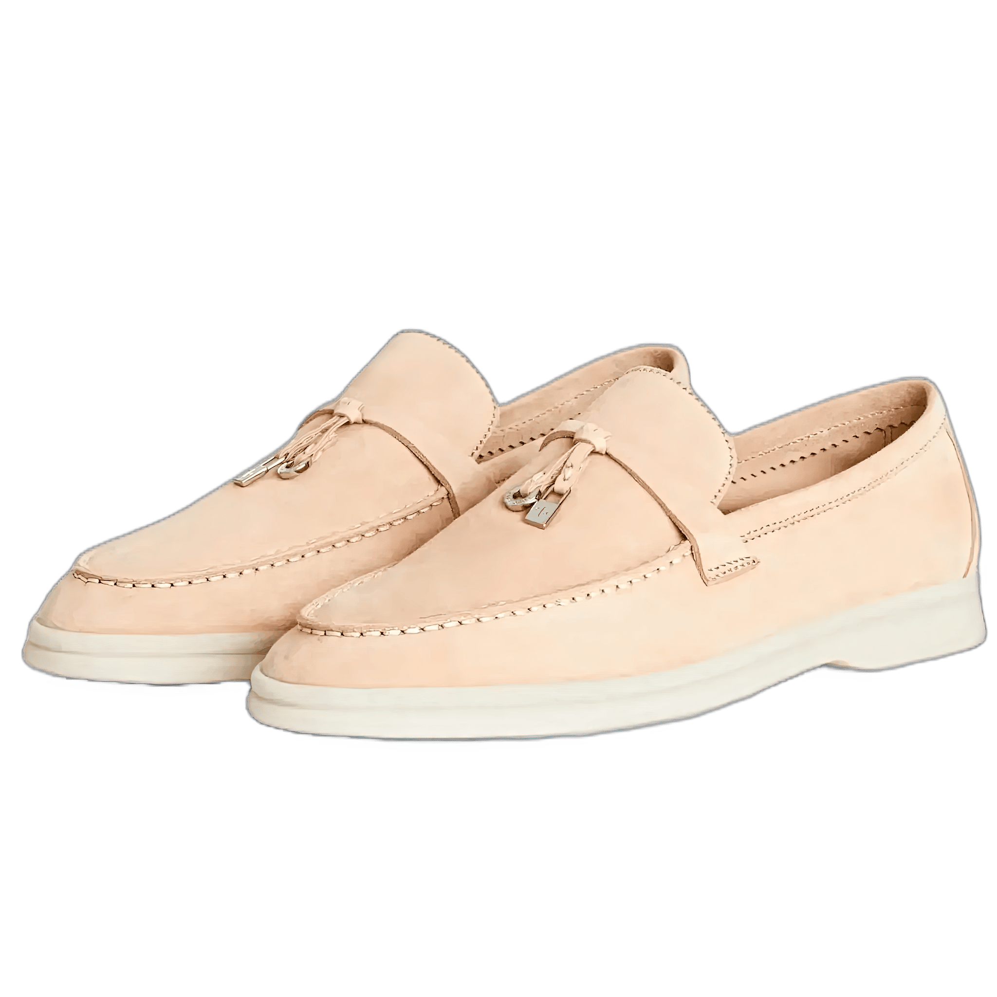 Loro Piana Mocassins Summer Charms Walk pour femmes (daim)