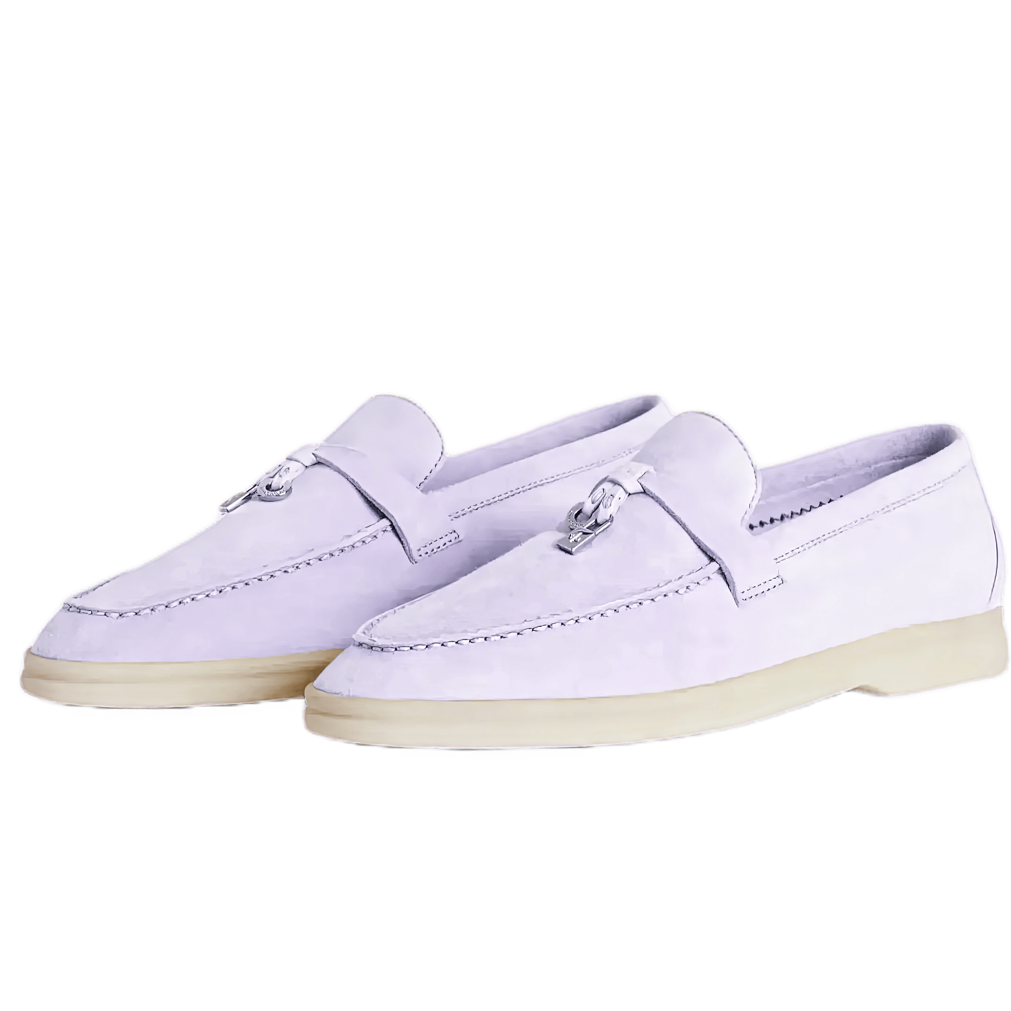 Loro Piana Mocassins Summer Charms Walk pour femmes (daim)