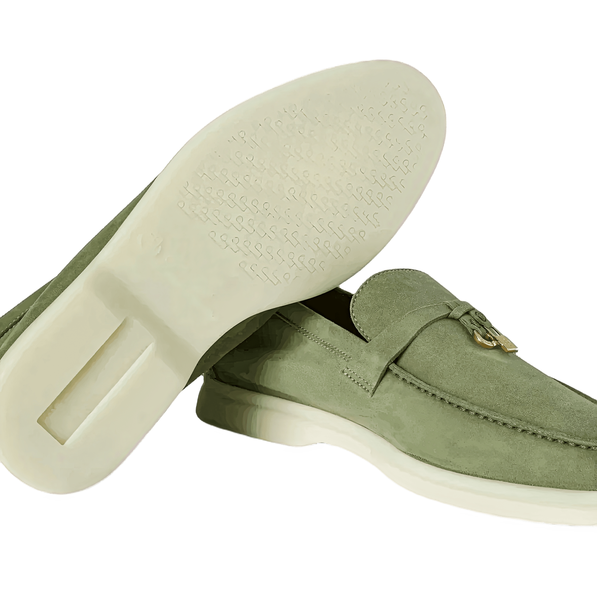 Loro Piana Mocassins Summer Charms Walk pour femmes (daim)