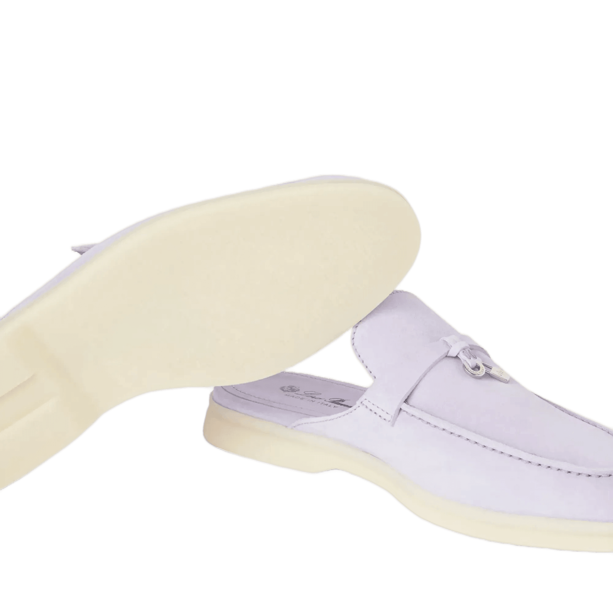 ロロ ピアーナ レディース バブーシュ チャーム ウォーク ローファー