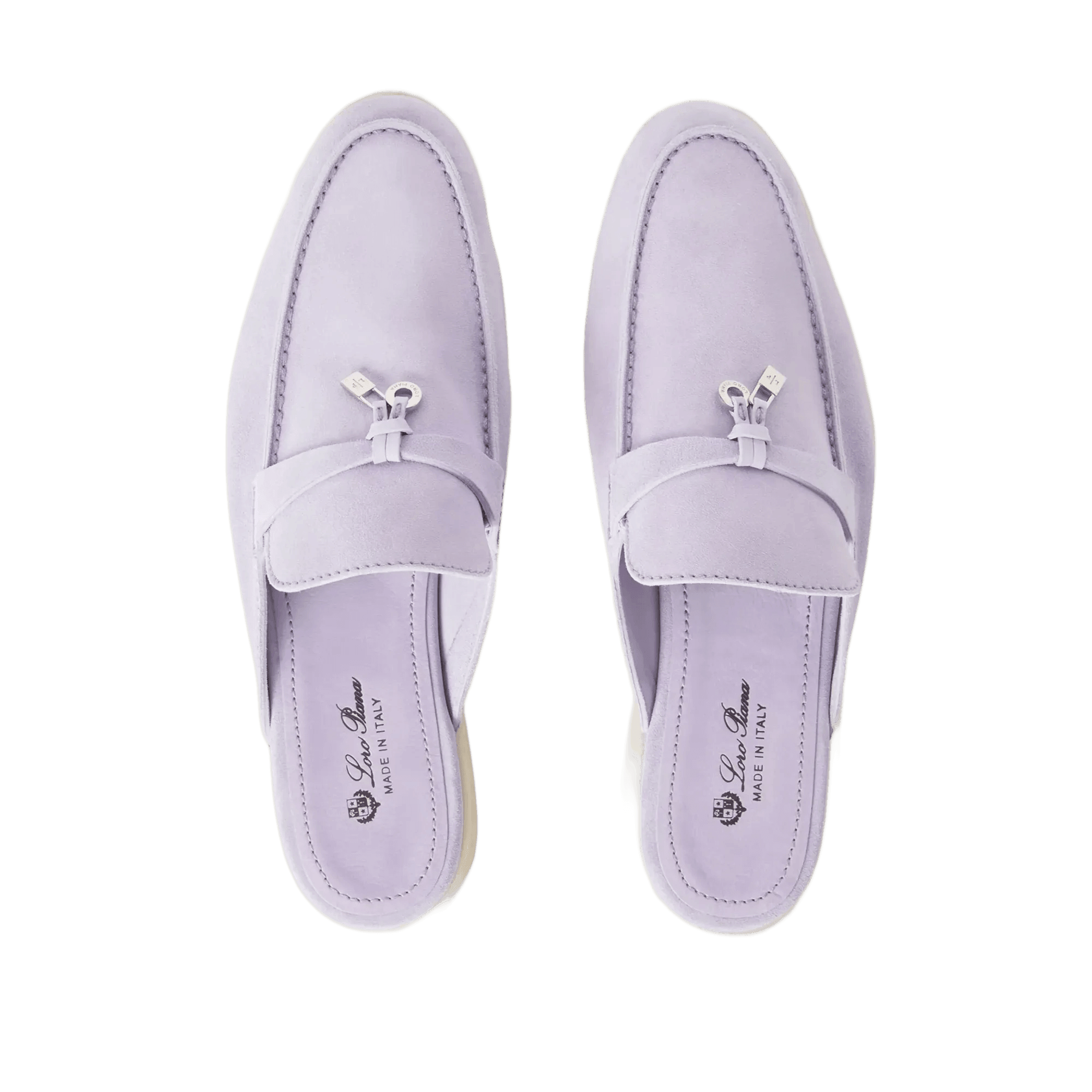 ロロ ピアーナ レディース バブーシュ チャーム ウォーク ローファー