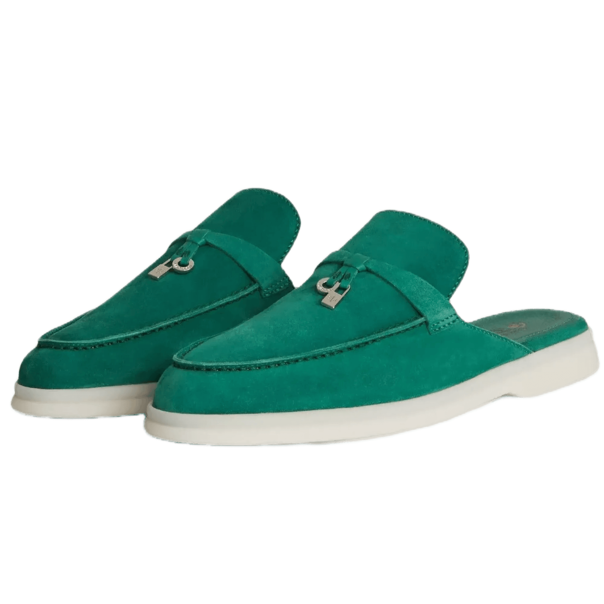 ロロ ピアーナ レディース バブーシュ チャーム ウォーク ローファー