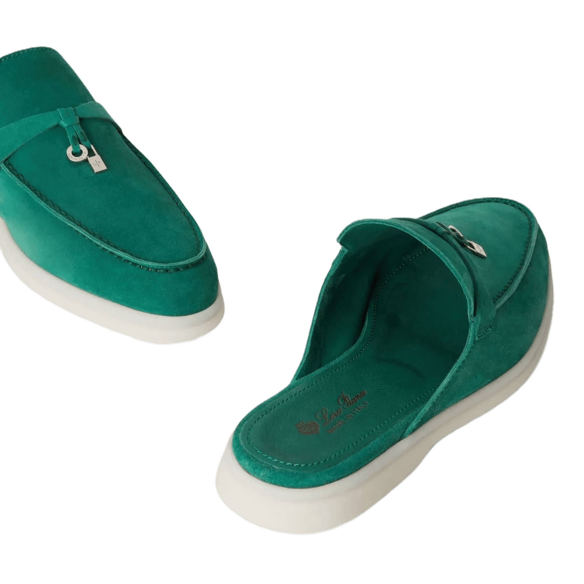 ロロ ピアーナ レディース バブーシュ チャーム ウォーク ローファー