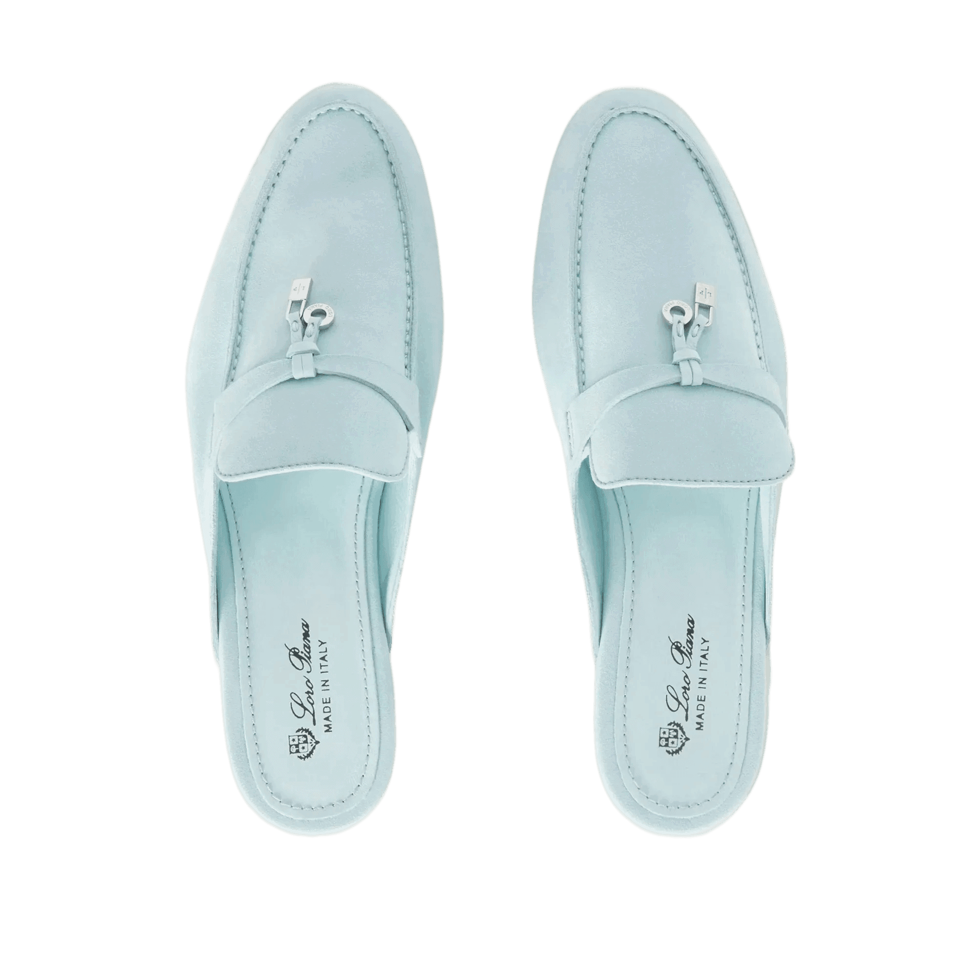 ロロ ピアーナ レディース バブーシュ チャーム ウォーク ローファー