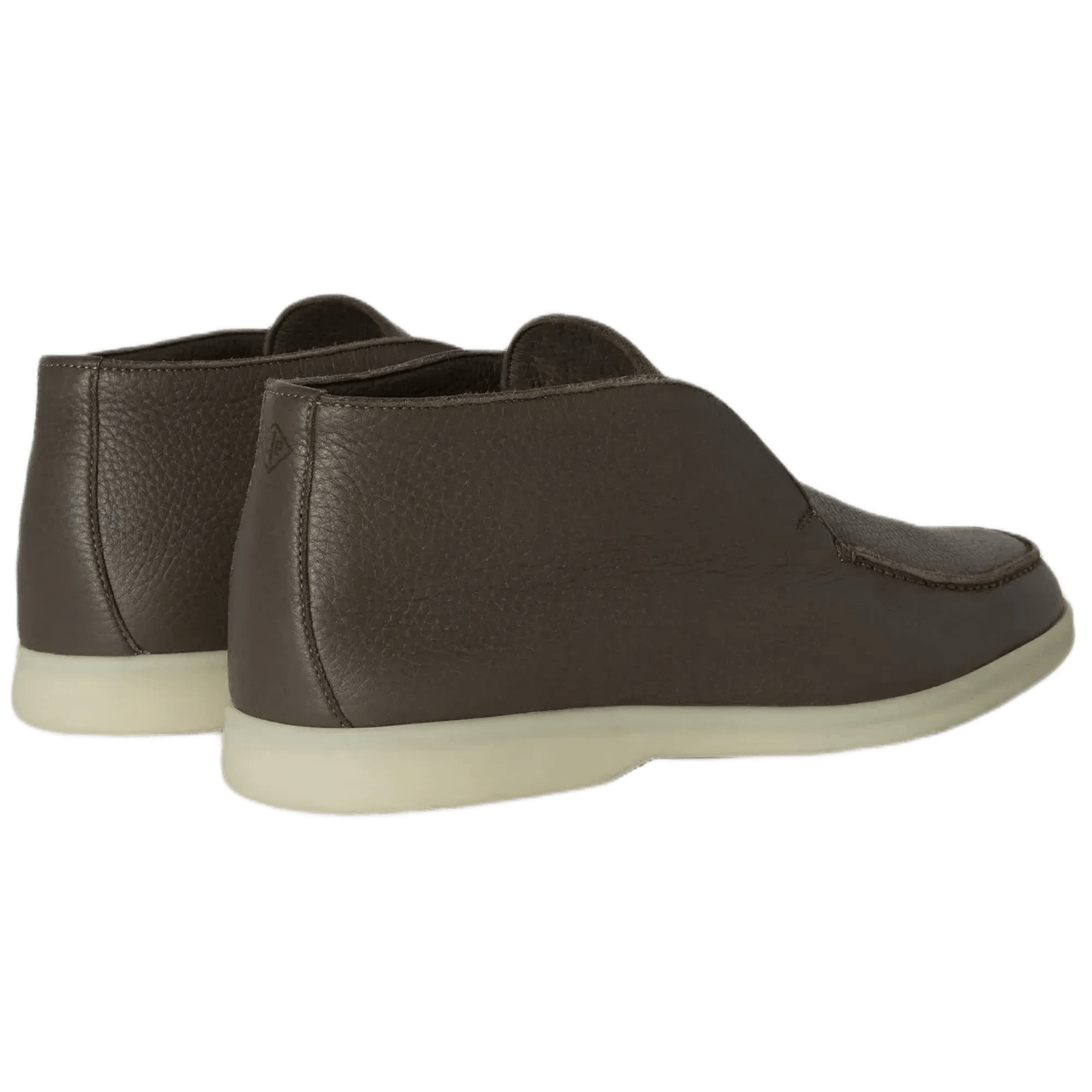 Loro Piana Men's Open Walk Ankle Boot (Deerskin with Castorino Fur)