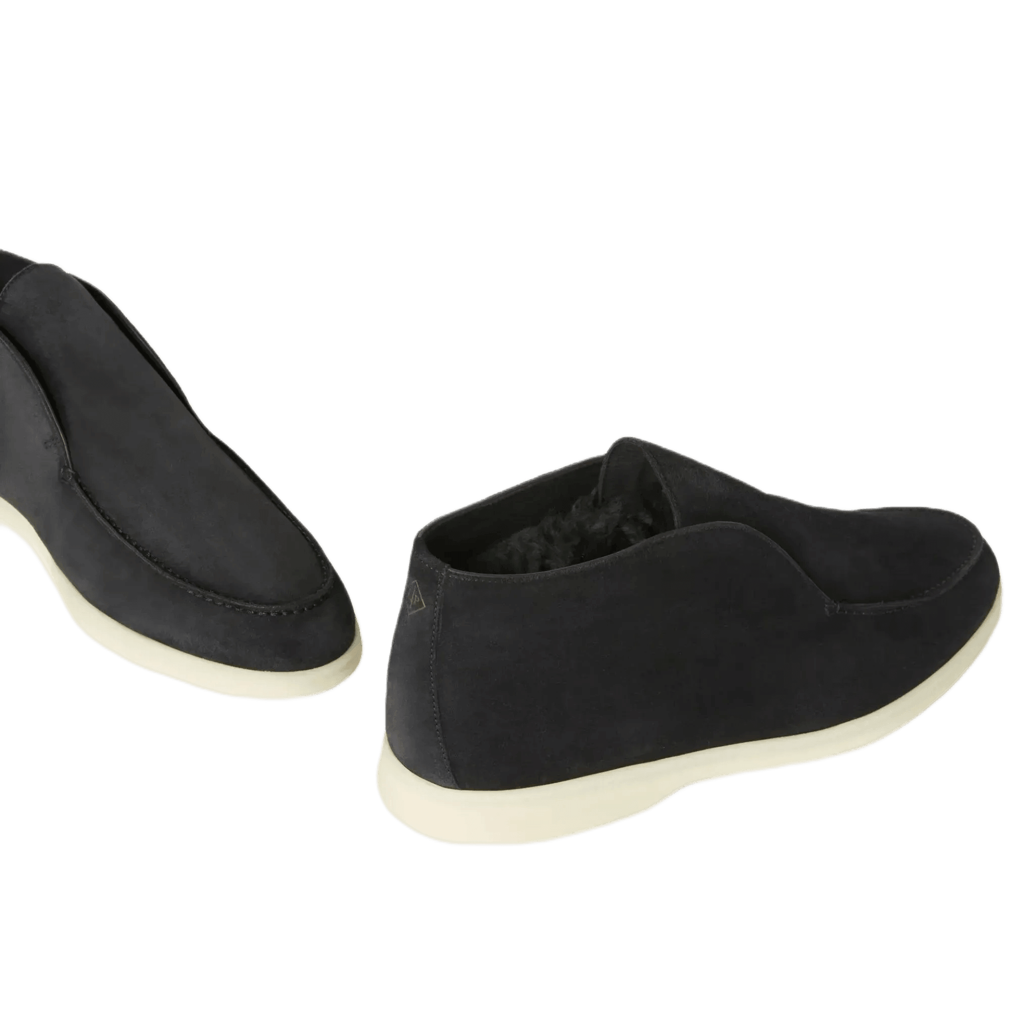 Loro Piana Men's Open Walk Chukka Boots (Suede with Beaver Fur)