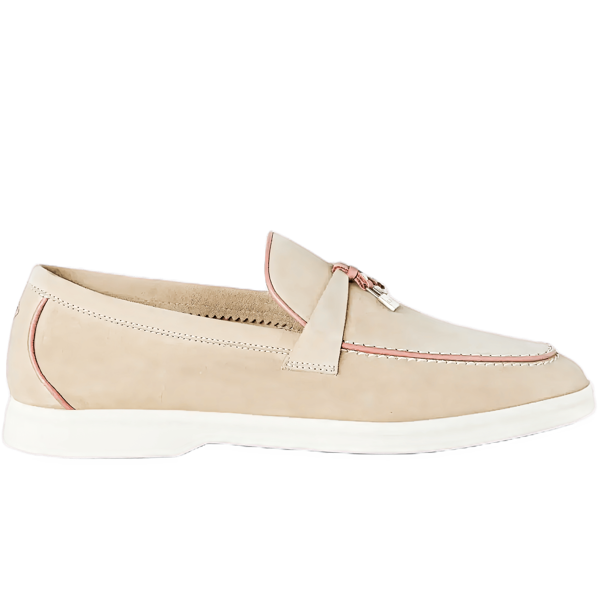 Mocasines Mujer Summer Charms Walk Loro Piana (Ante, Ante Piel de Cabra)