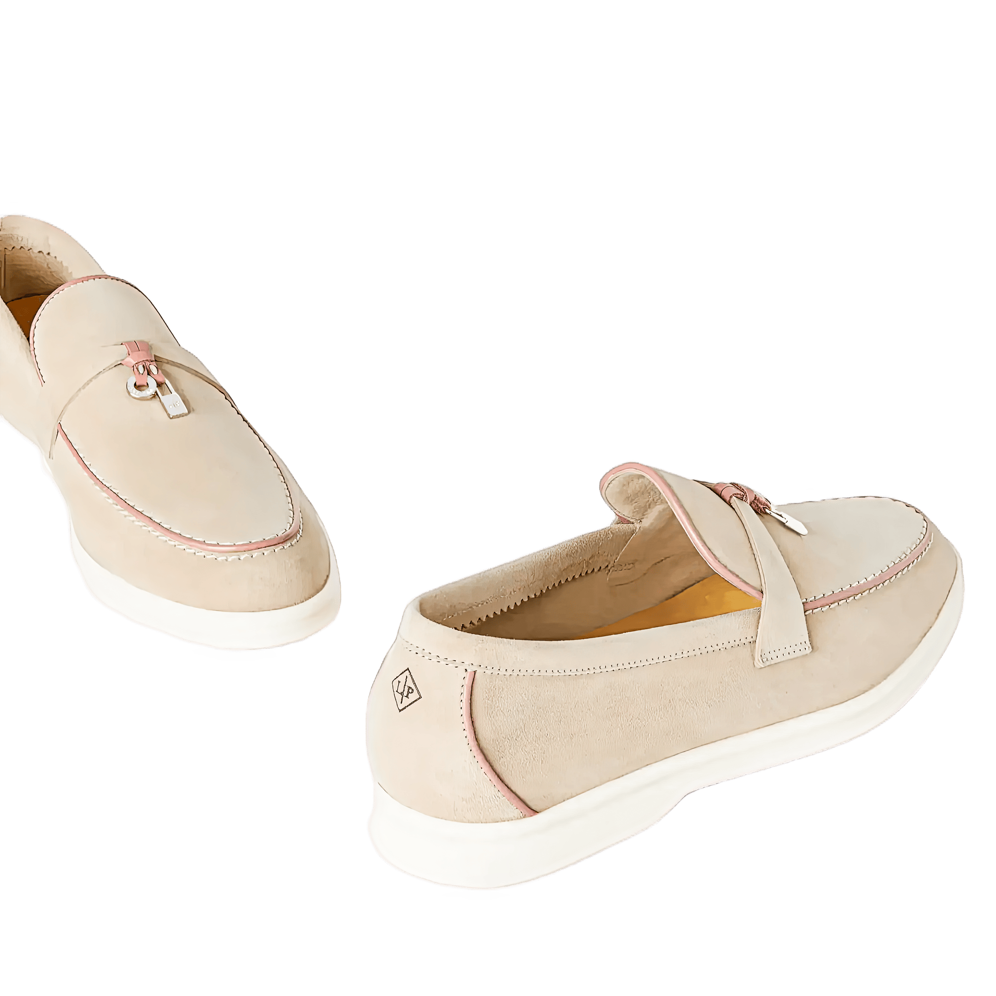 Mocasines Mujer Summer Charms Walk Loro Piana (Ante, Ante Piel de Cabra)