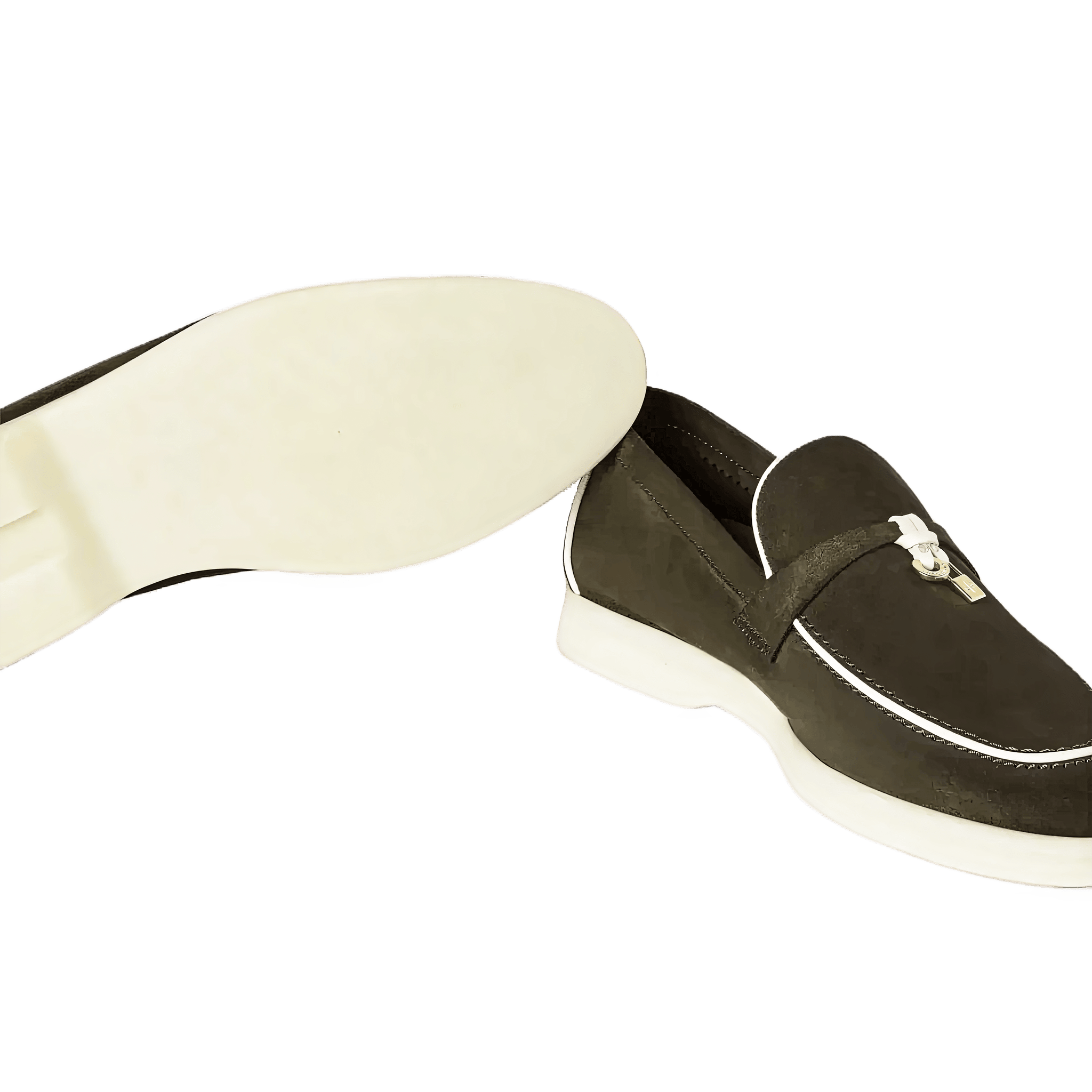 Mocasines Mujer Summer Charms Walk Loro Piana (Ante, Ante Piel de Cabra)