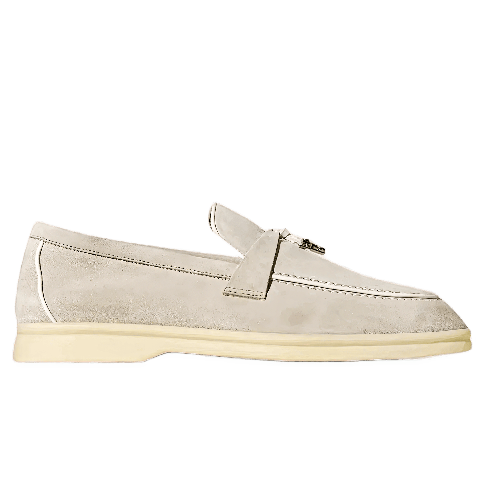 Mocasines Mujer Summer Charms Walk Loro Piana (Ante, Ante Piel de Cabra)