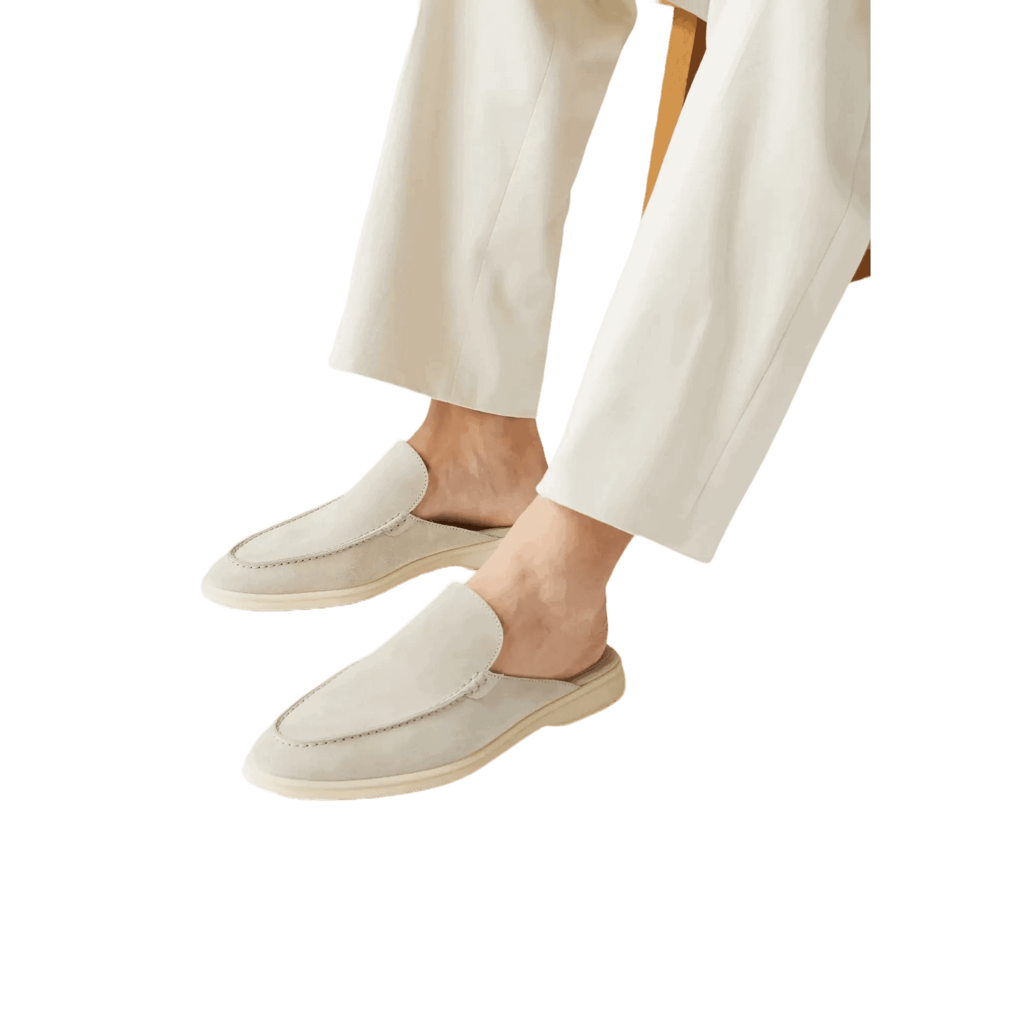 Loro Piana 男士 Babouche Walk 乐福鞋