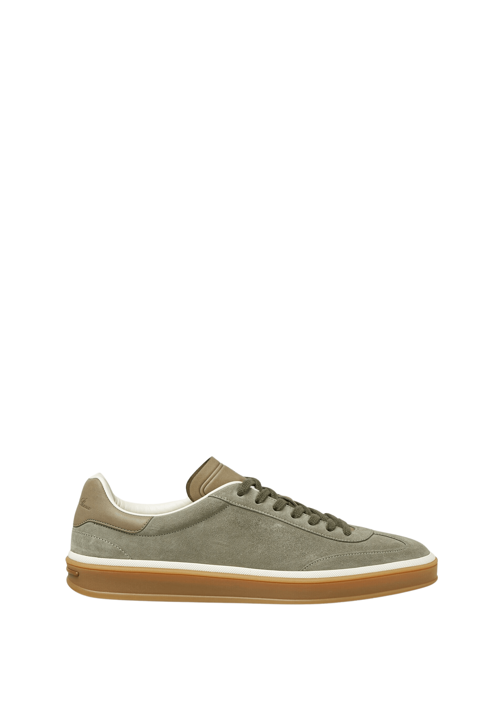 Baskets Tennis Walk Loro Piana pour hommes (fente de veau en daim)