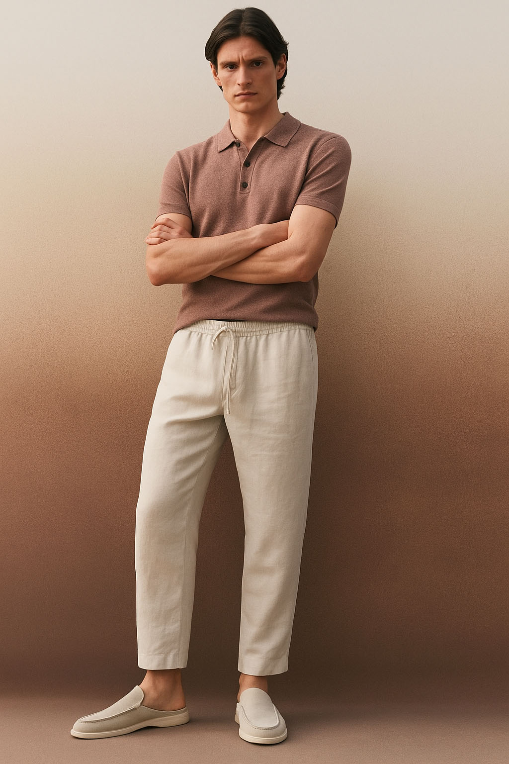 Loro Piana 男士 Babouche Walk 乐福鞋