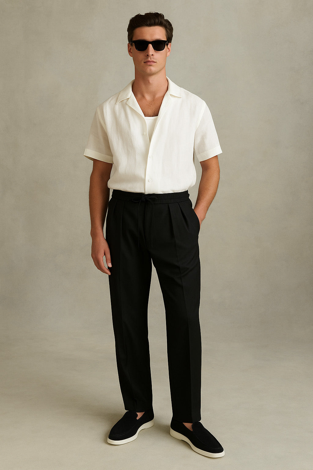 Loro Piana 男士夏季步行乐福鞋