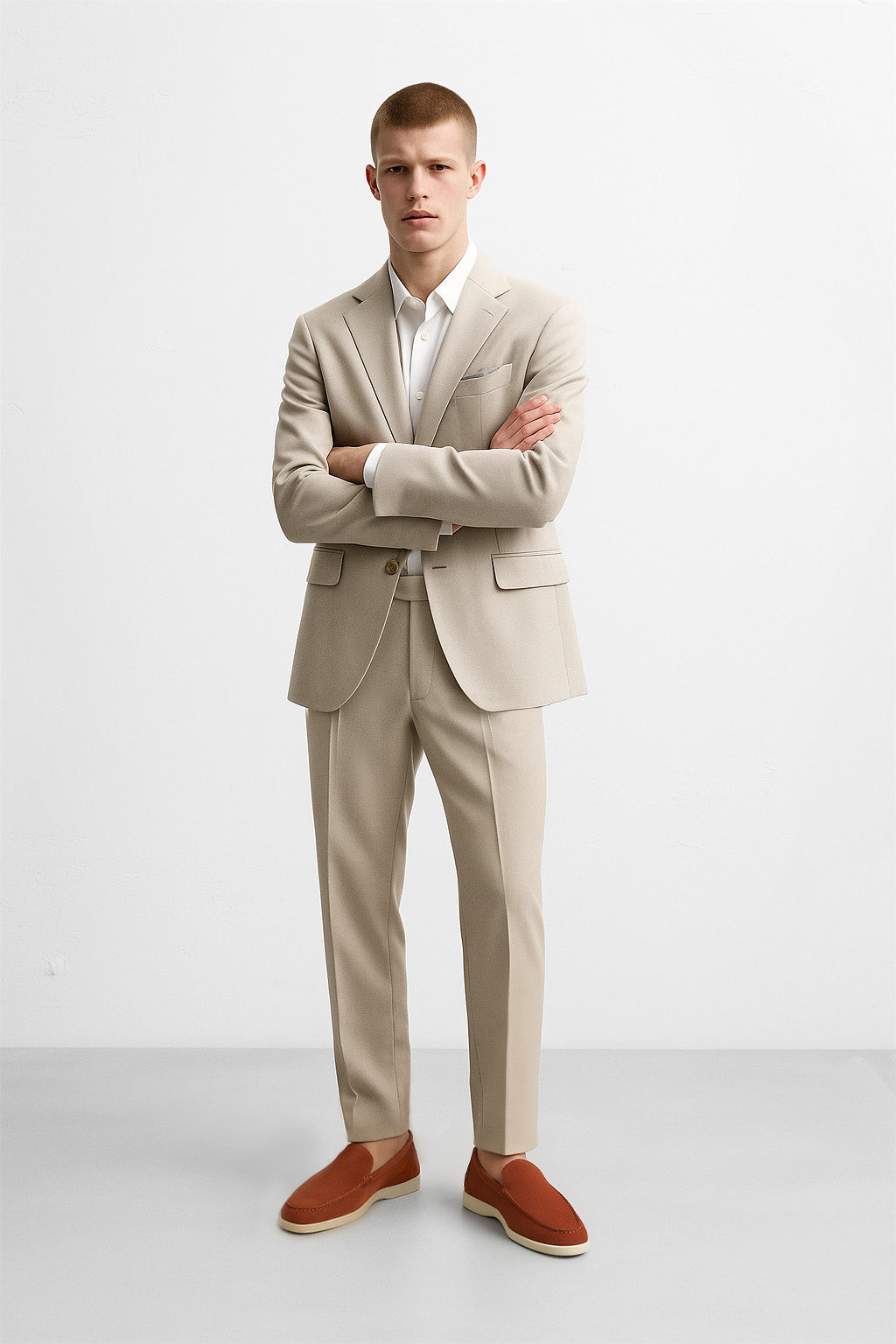 Loro Piana 男士夏季步行乐福鞋