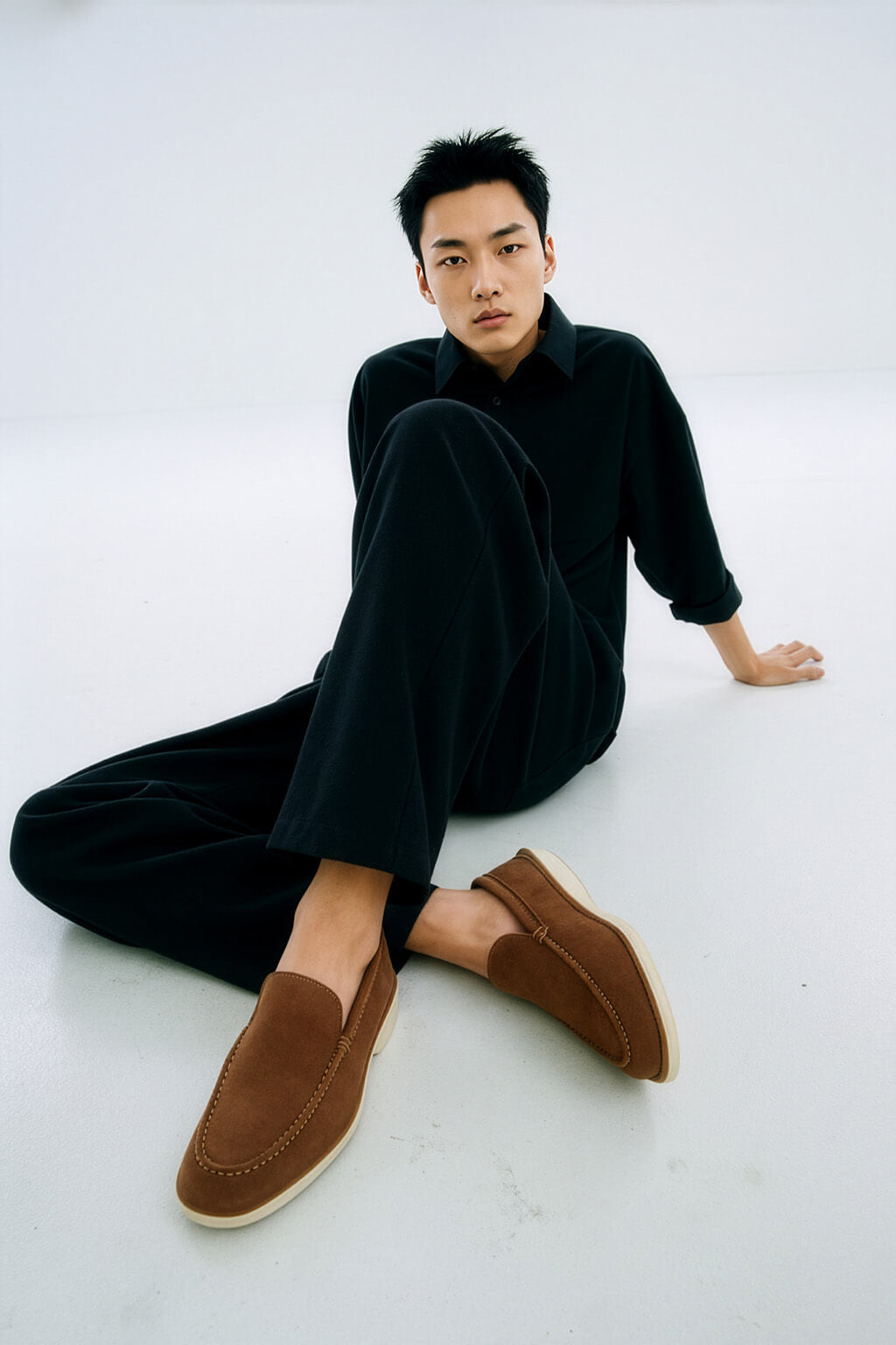 Loro Piana 男士夏季步行乐福鞋