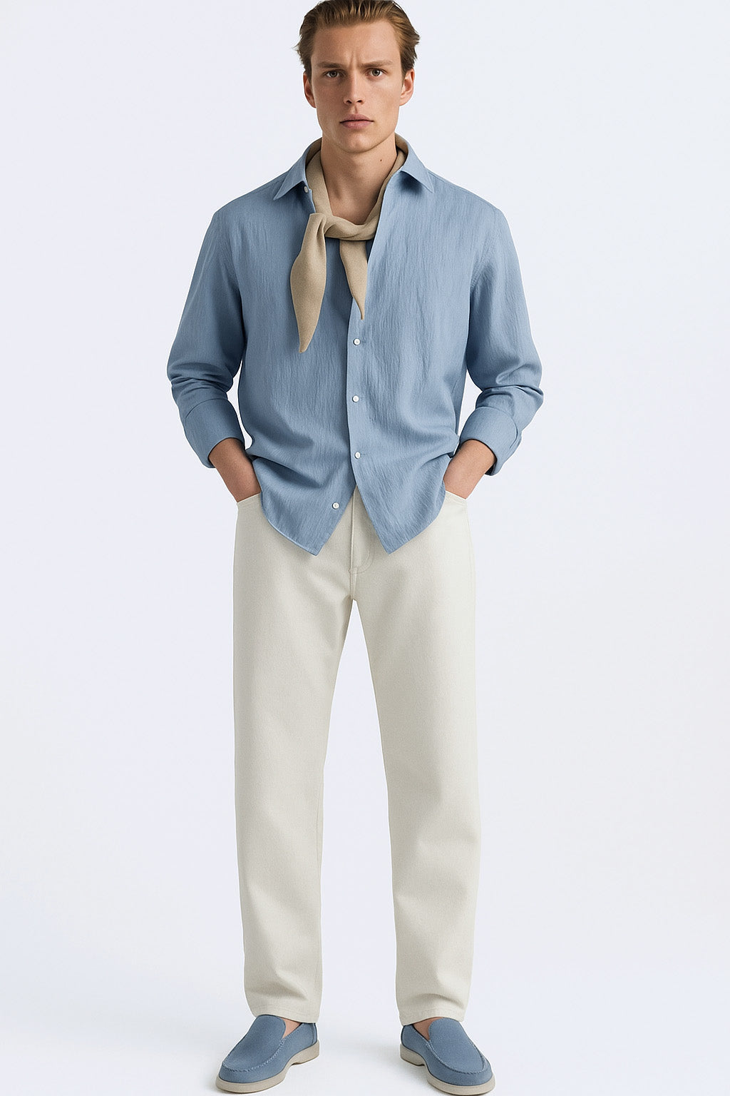 Loro Piana 男士夏季步行乐福鞋