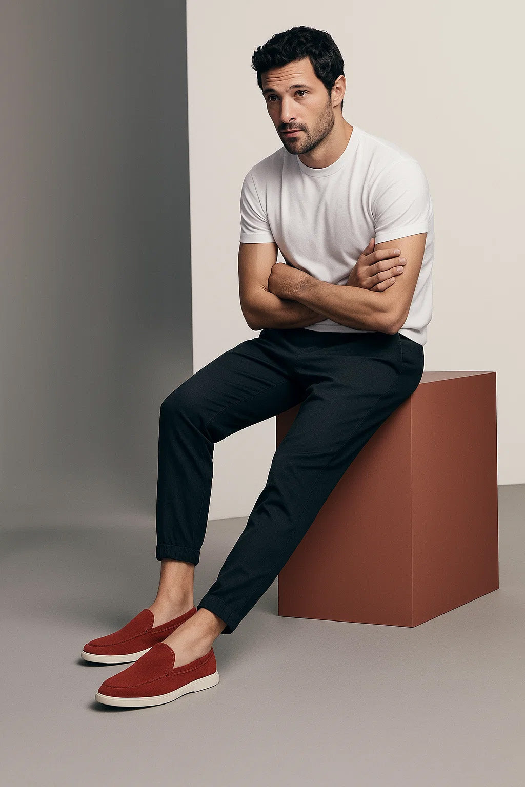 Loro Piana 男士夏季步行乐福鞋