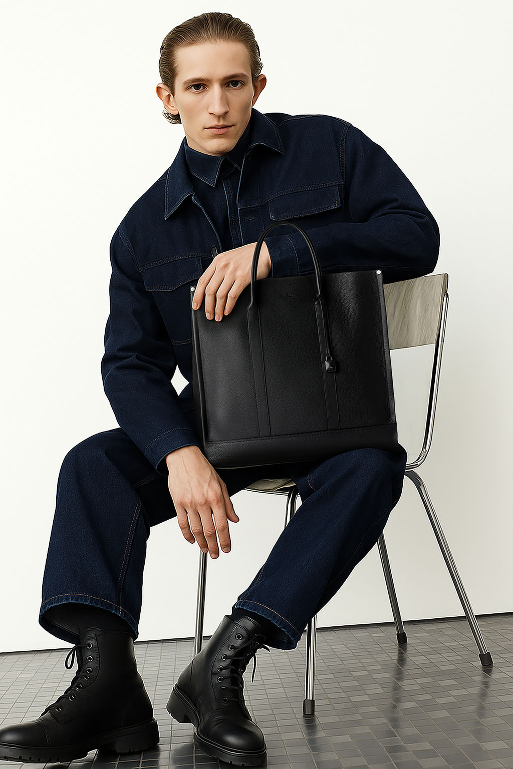 Loro Piana Men's Small Beam tote