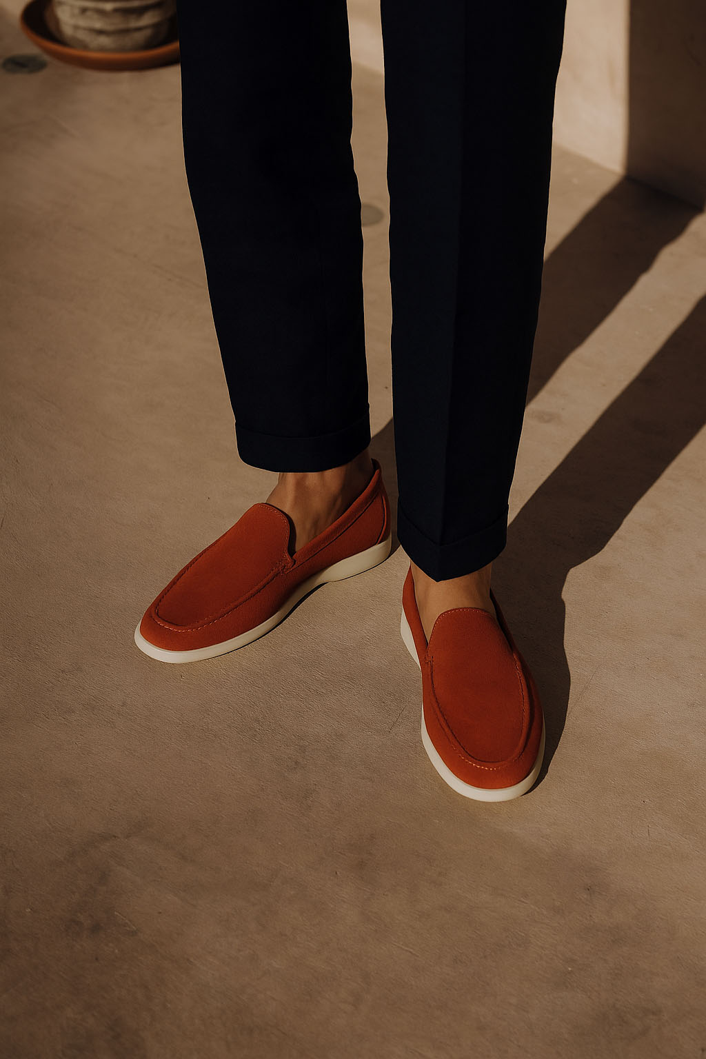 Loro Piana 男士夏季步行乐福鞋