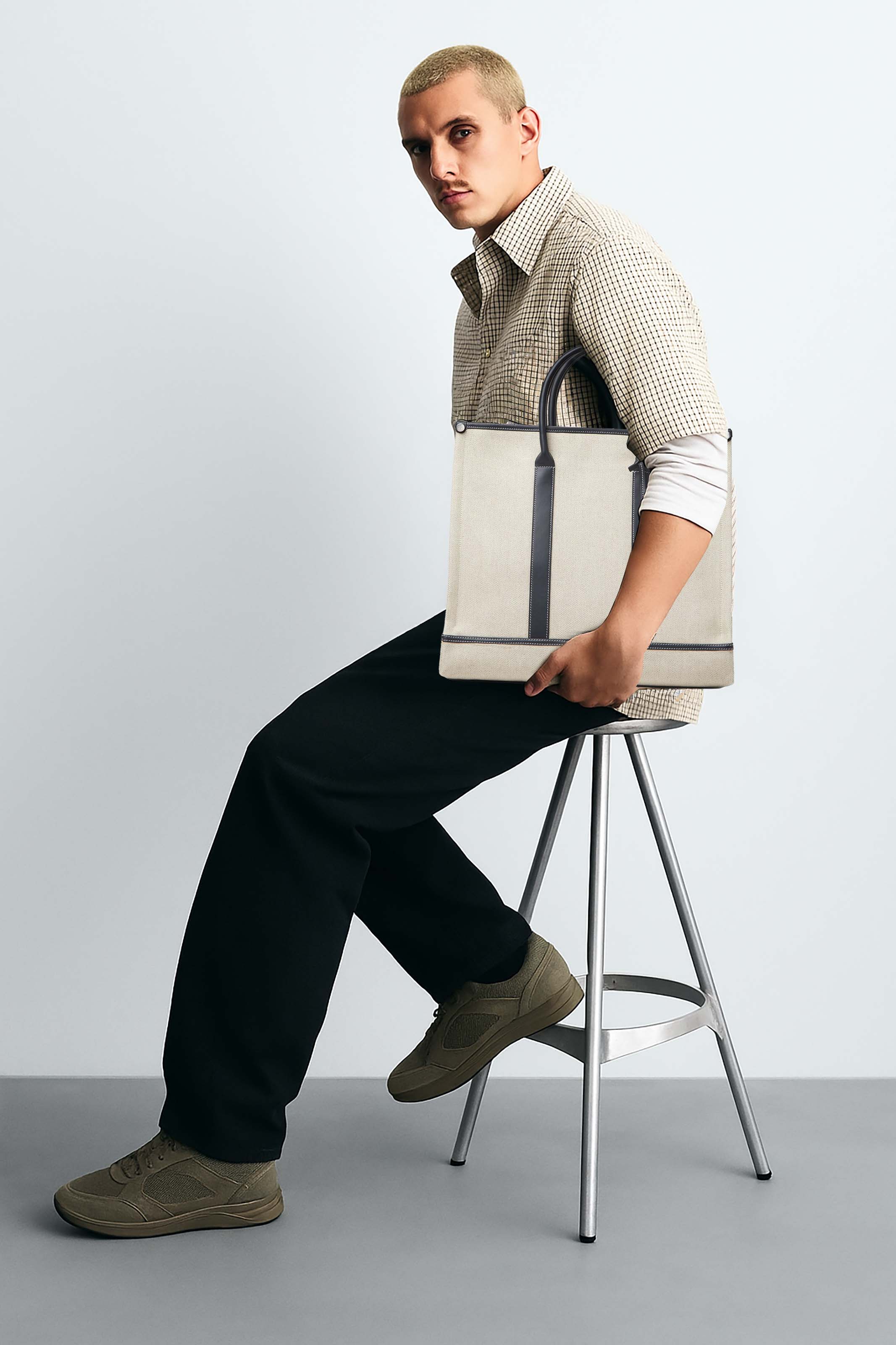 Loro Piana Men's Small Beam tote