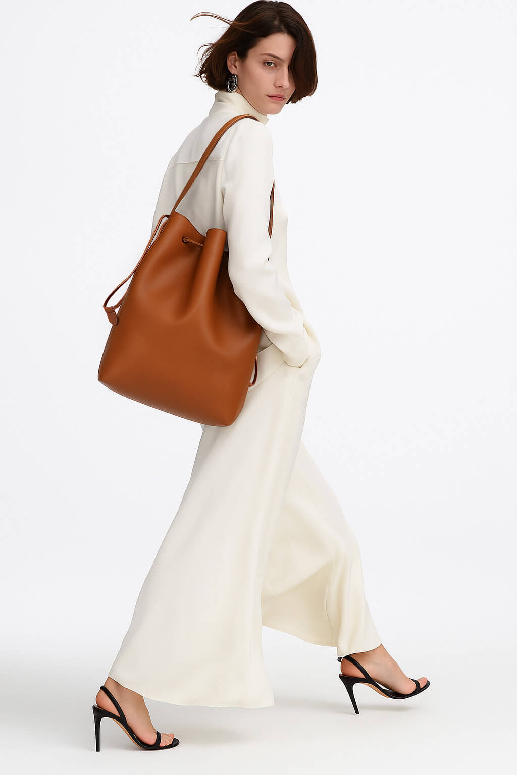 The Row Belvedere Tote Bag in Leather