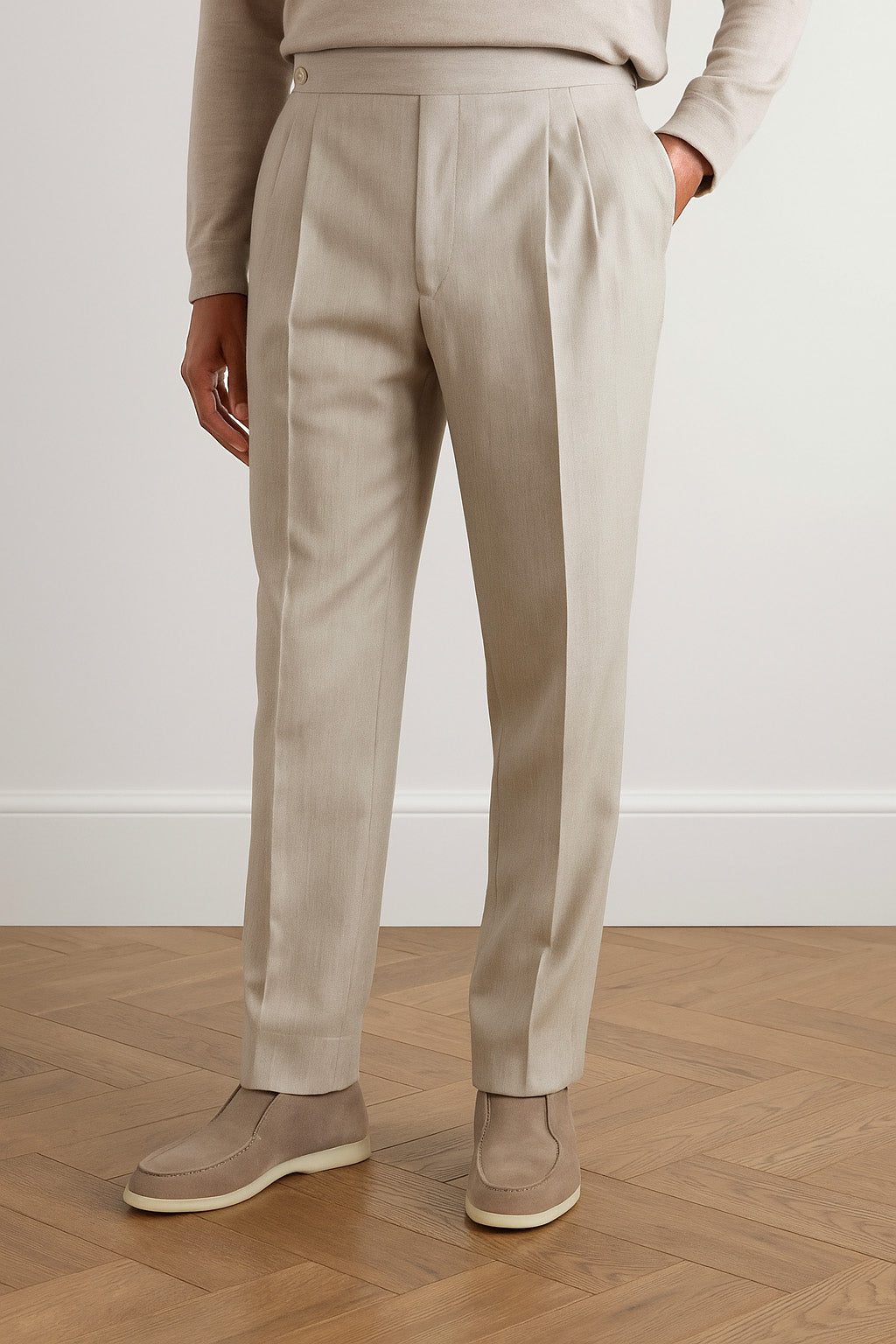 Loro Piana Men's Open Walk Chukka Boots