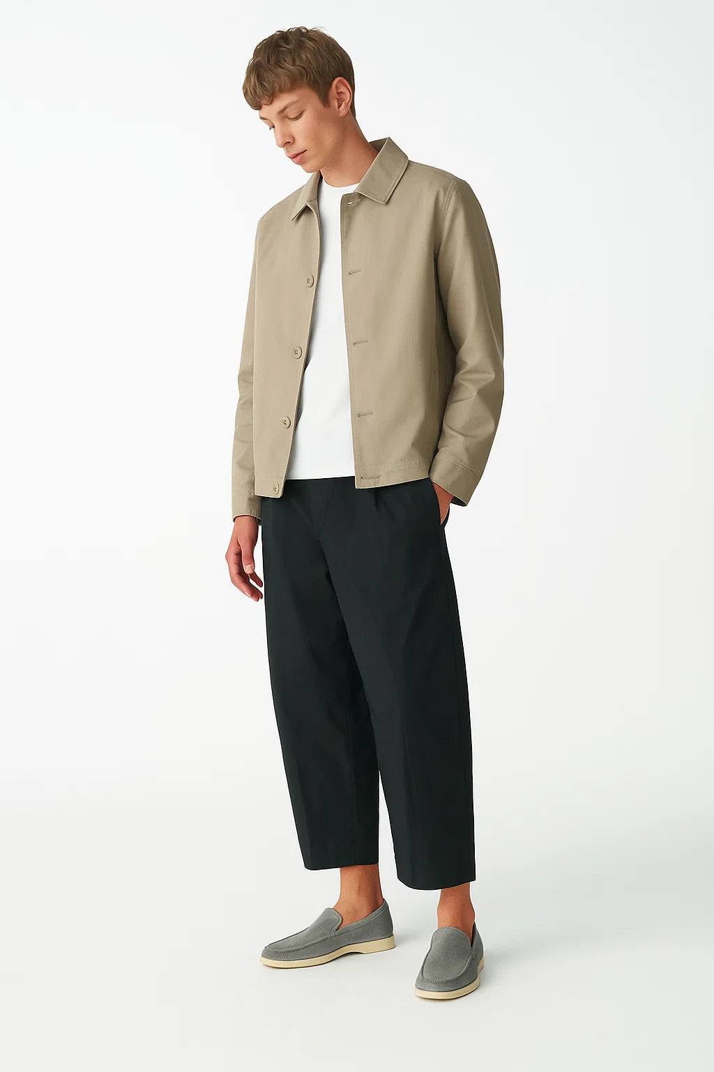 Loro Piana 男士夏季步行乐福鞋