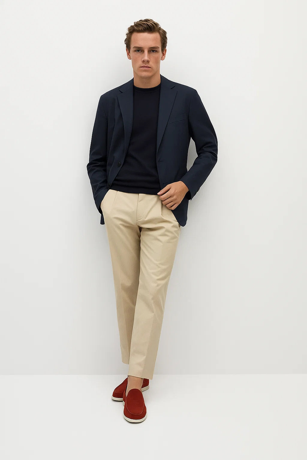 Loro Piana 男士夏季步行乐福鞋