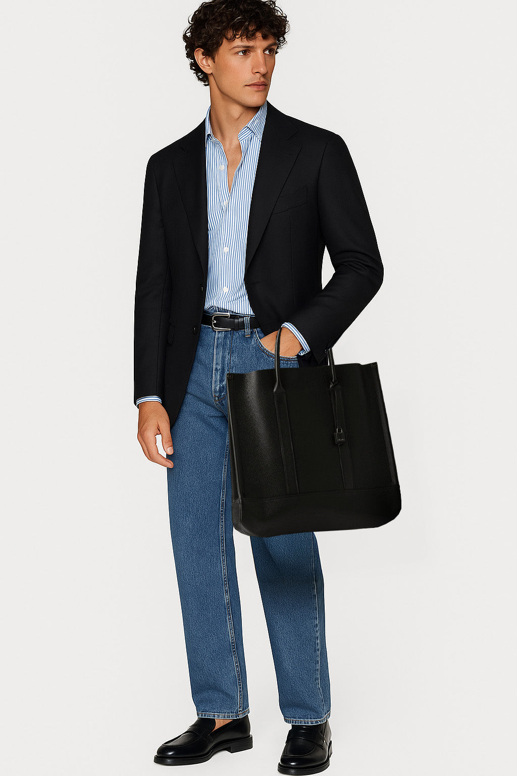 Loro Piana Men's Small Beam tote