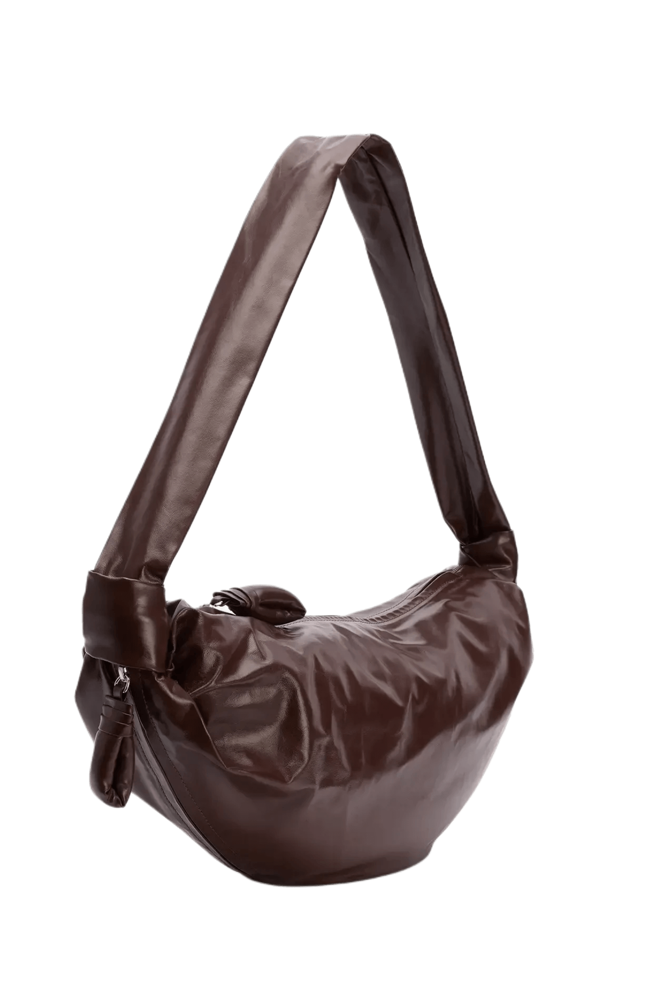 กระเป๋าครัวซองต์ Lemaire Medium Soft สําหรับผู้ชายและผู้หญิง