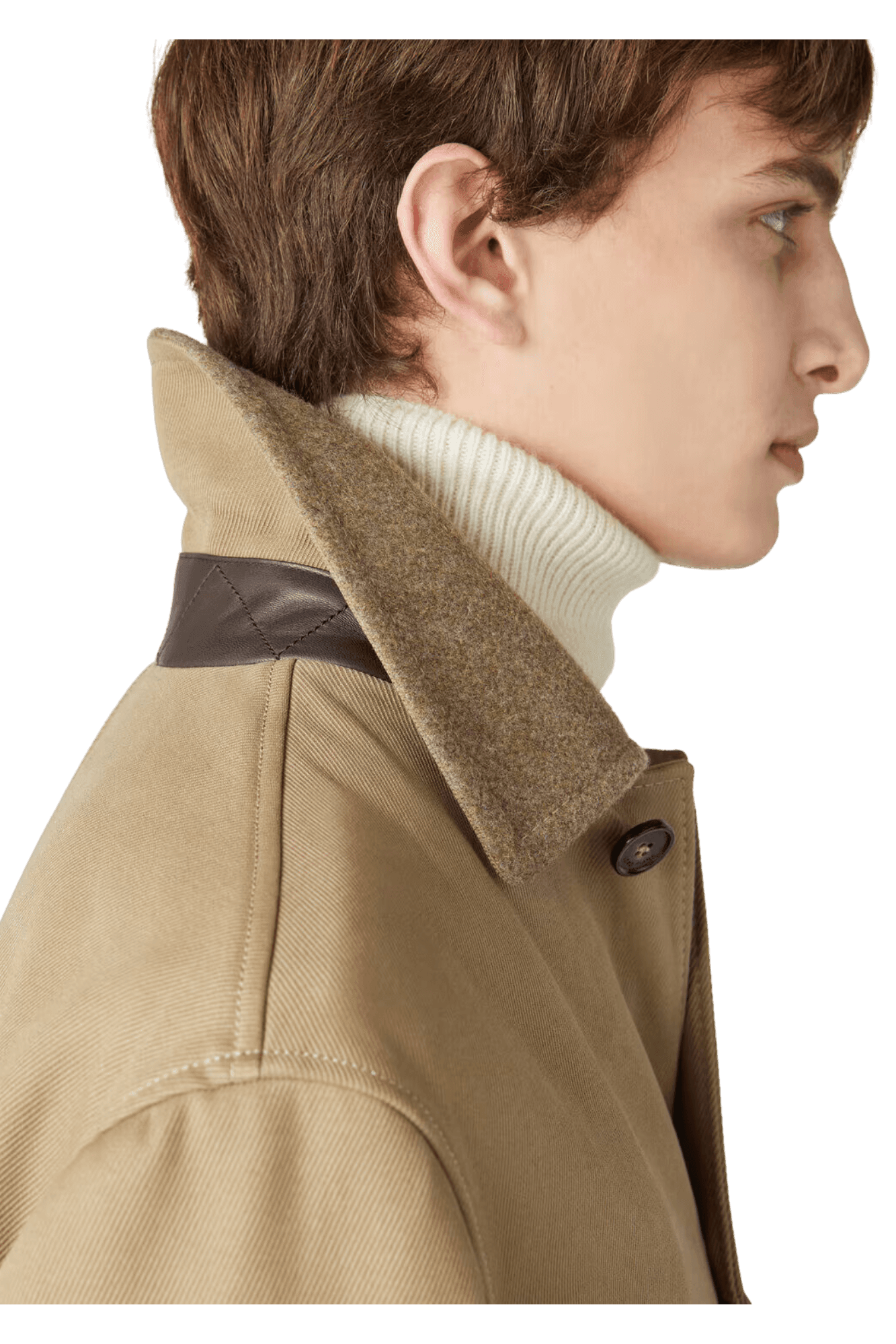 เสื้อโค้ท Barth Caban ผู้ชาย Loro Piana