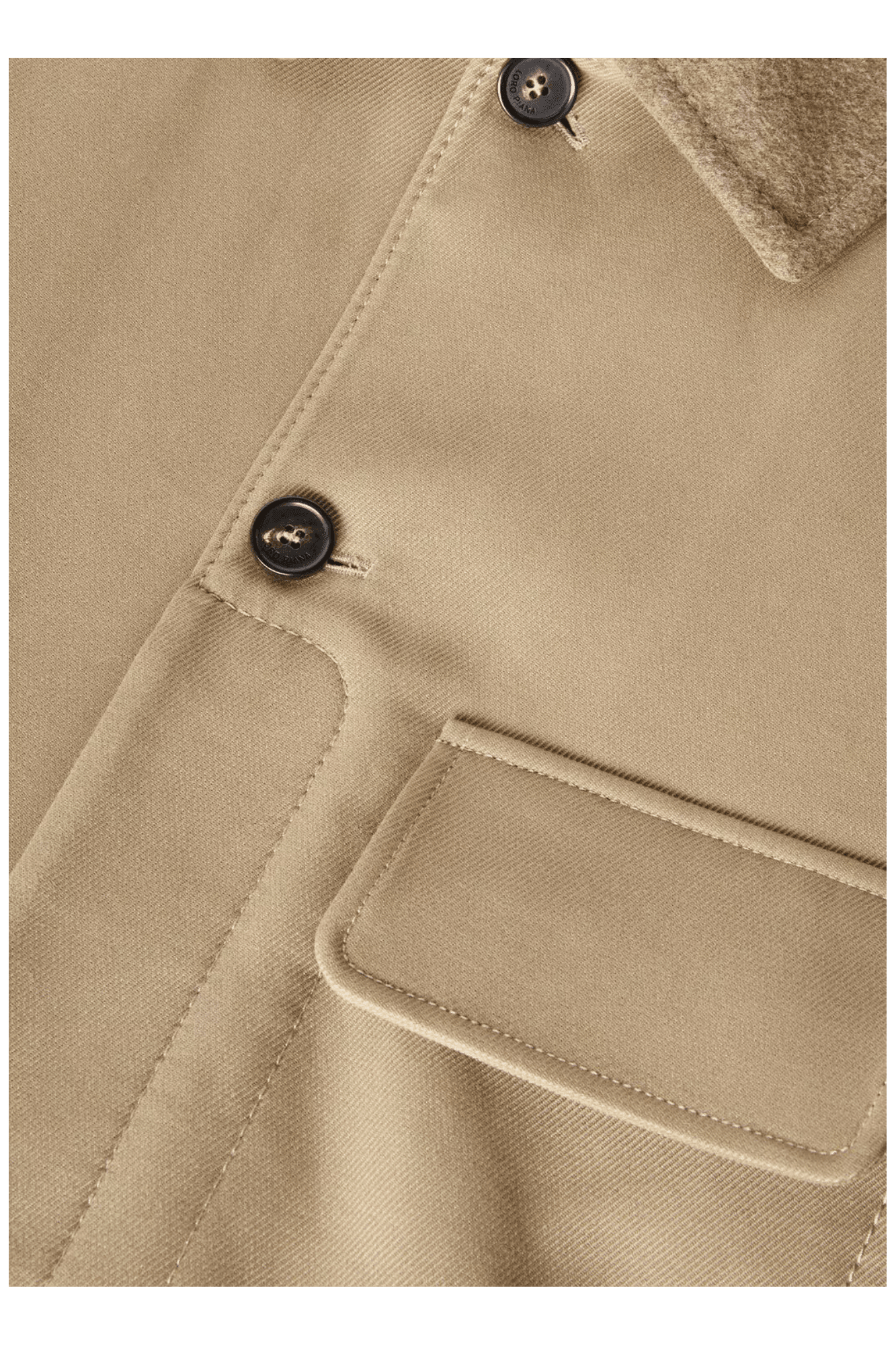 เสื้อโค้ท Barth Caban ผู้ชาย Loro Piana