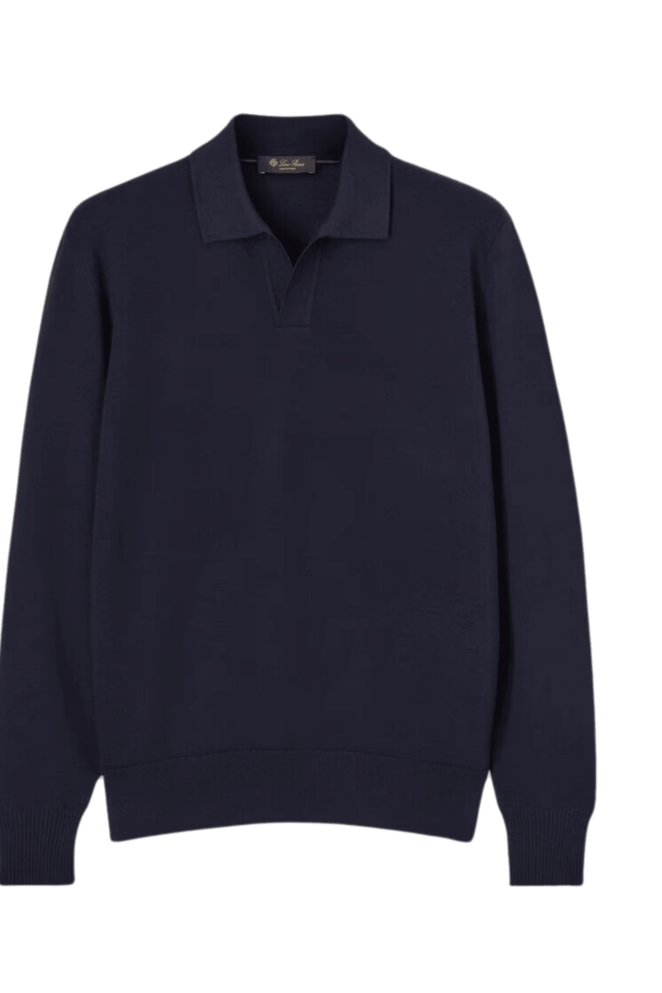 เสื้อโปโลผู้ชายไม่มีกระดุม Loro Piana