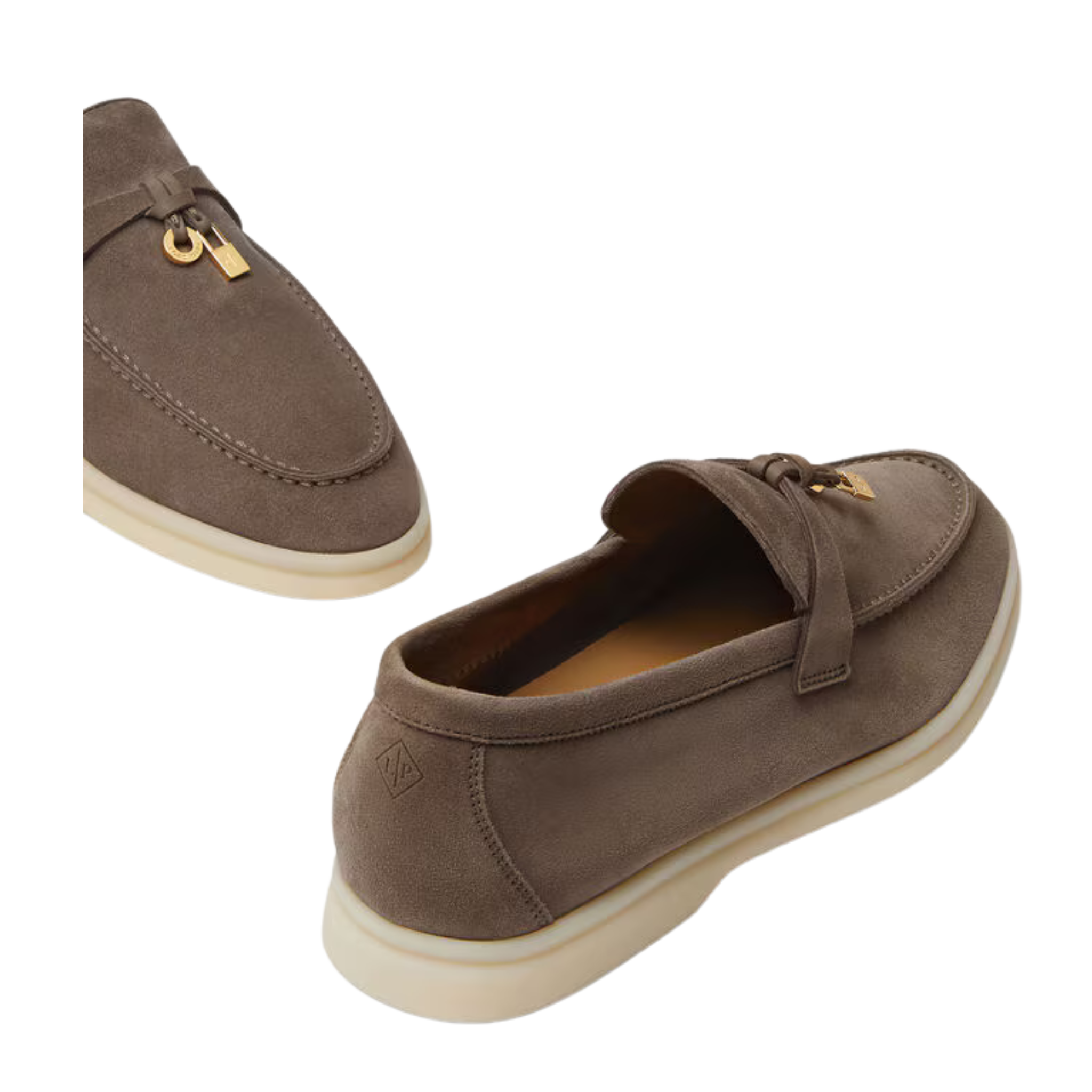 Loro Piana Mocassins Summer Charms Walk pour femmes (daim)