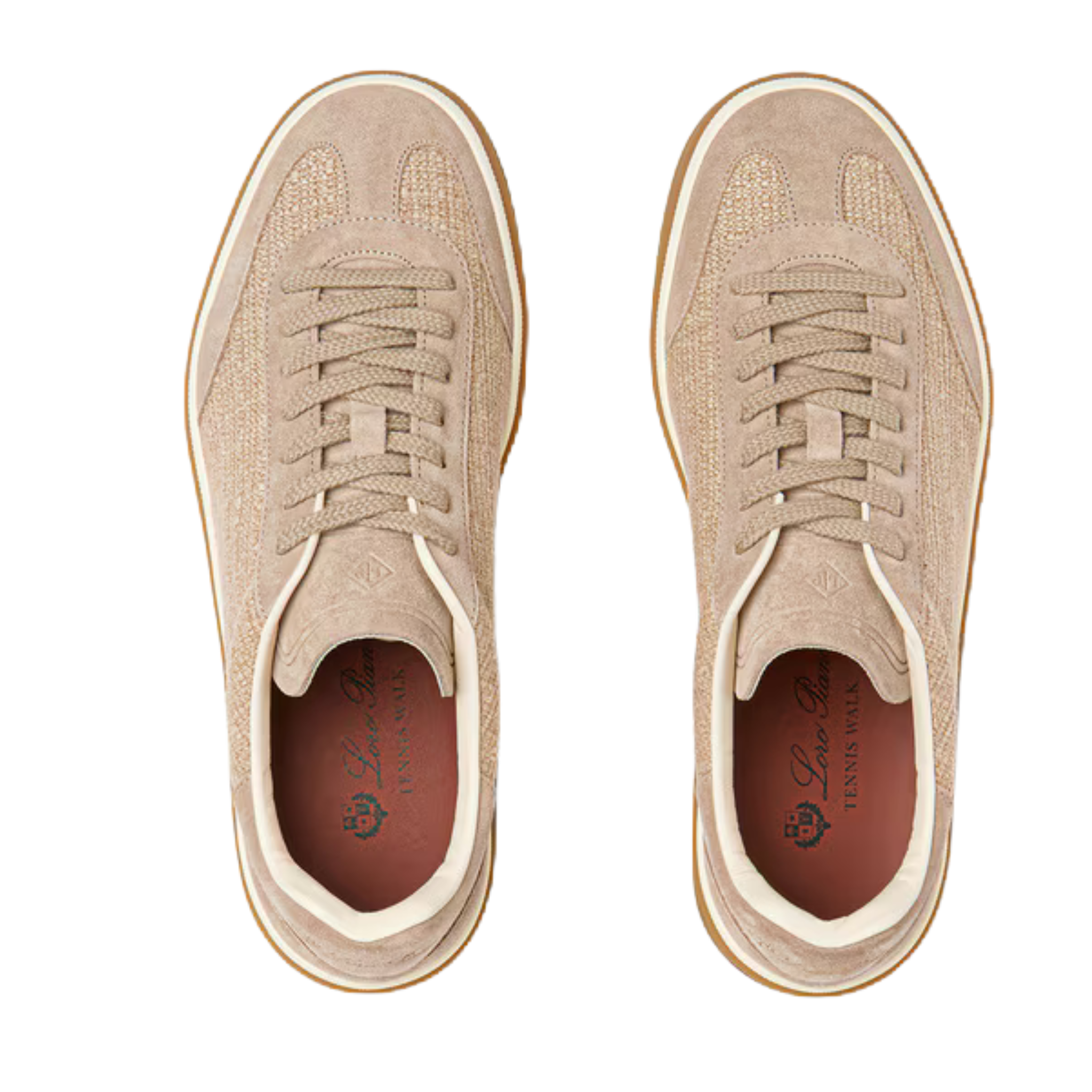 Zapatillas de tenis para mujer Loro Piana (gamuza dividida en pantorrilla)