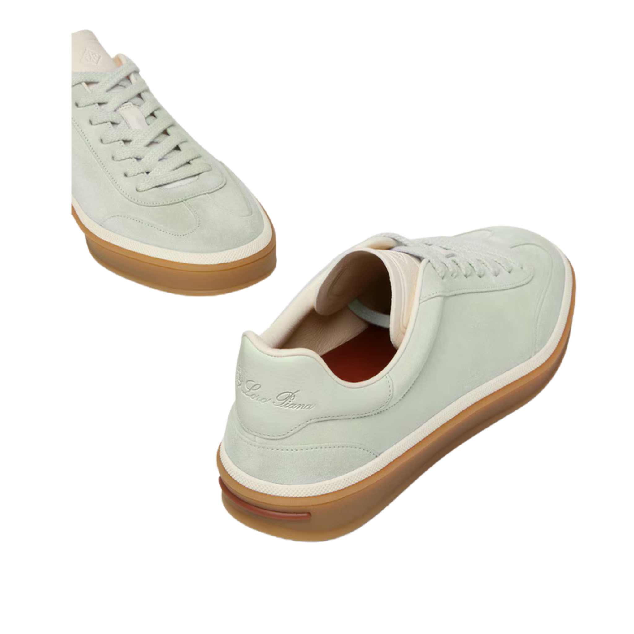 Zapatillas de tenis para mujer Loro Piana (gamuza dividida en pantorrilla)