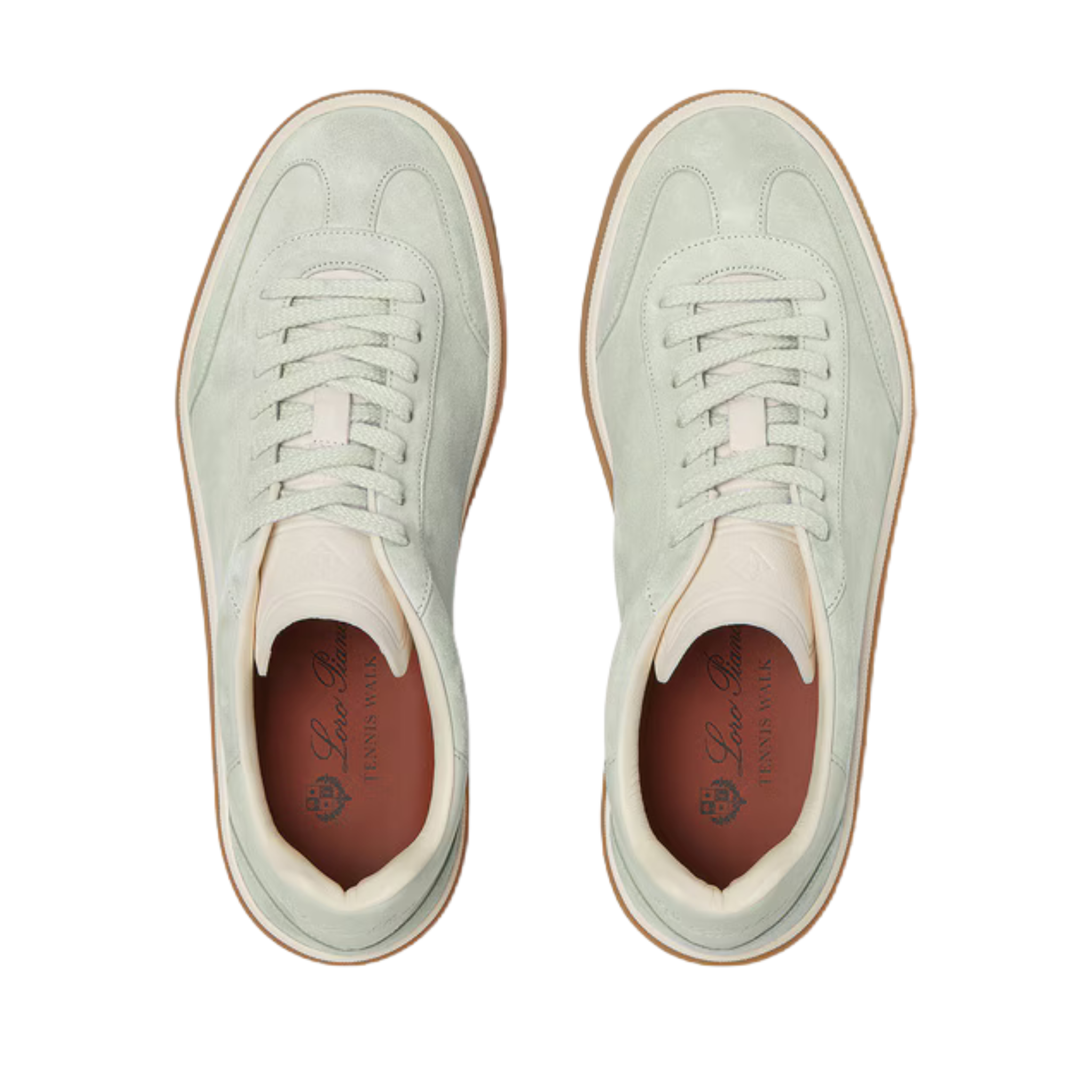 Zapatillas de tenis para mujer Loro Piana (gamuza dividida en pantorrilla)