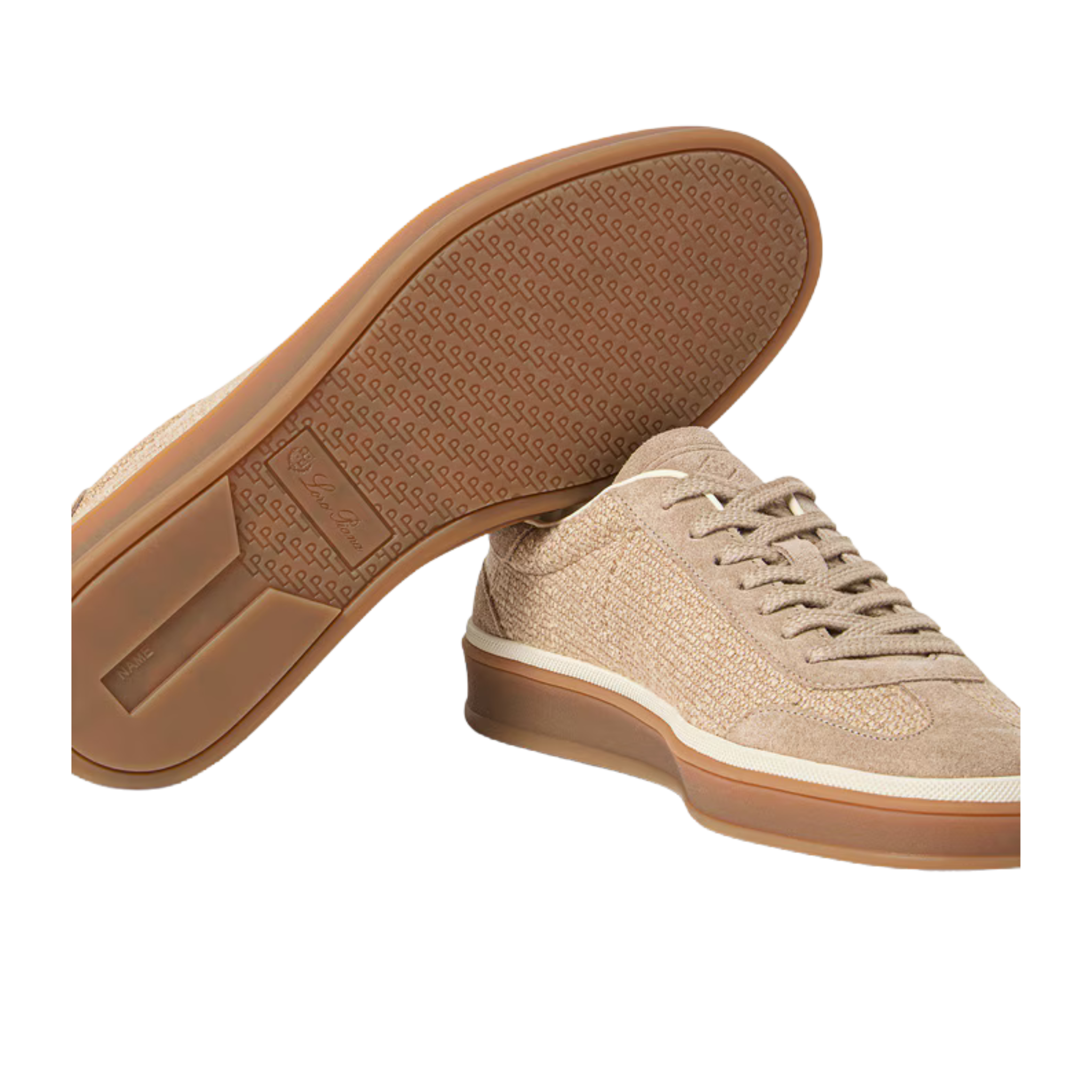 Zapatillas de tenis para mujer Loro Piana (gamuza dividida en pantorrilla)