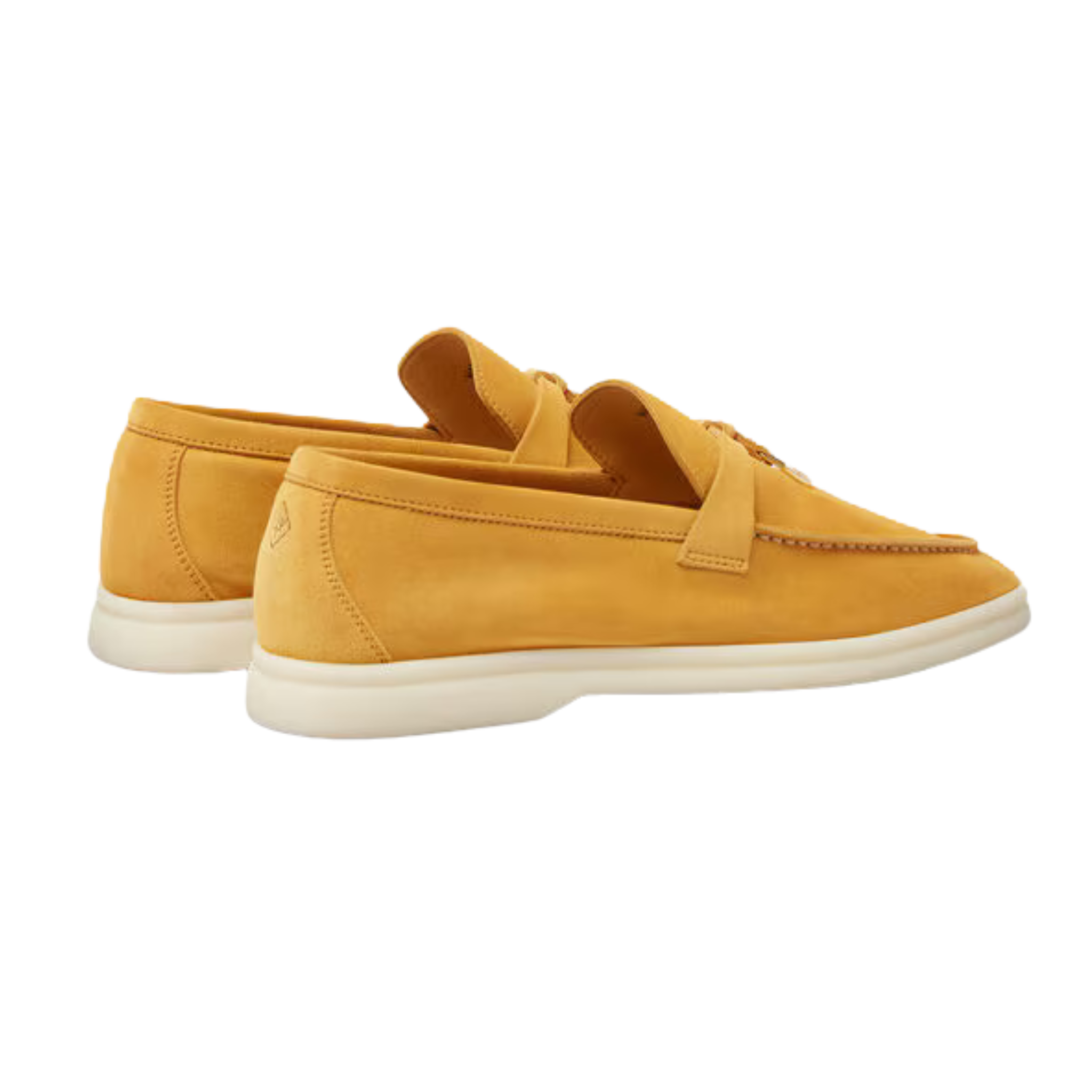 รองเท้าโลฟเฟอร์เดินเสน่ห์ฤดูร้อนของผู้หญิง Loro Piana (หนังกลับ)